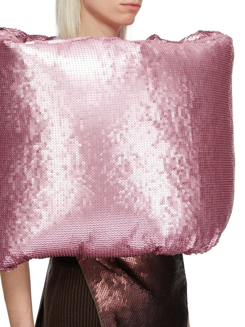 Rick Owens o1y0126 Size : OS / Scarf in Pink Size ONE SIZE - 4 Thumbnail