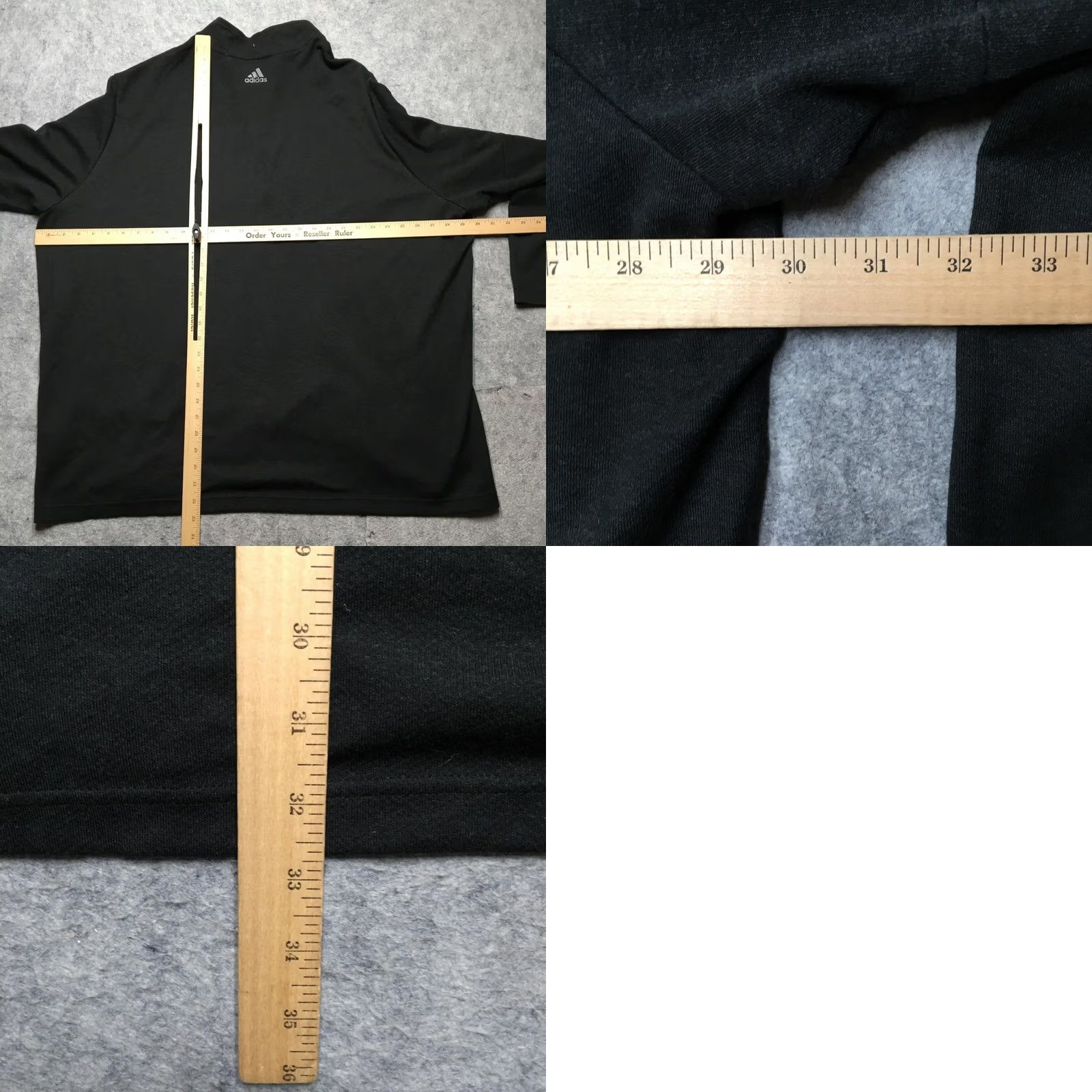 Adidas Adidas Pullover Mens 4XL Black Jackpot Party Golf Quarter Zip Sweatshirt HD3625 Size US XXL / EU 58 / 5 - 9 Thumbnail