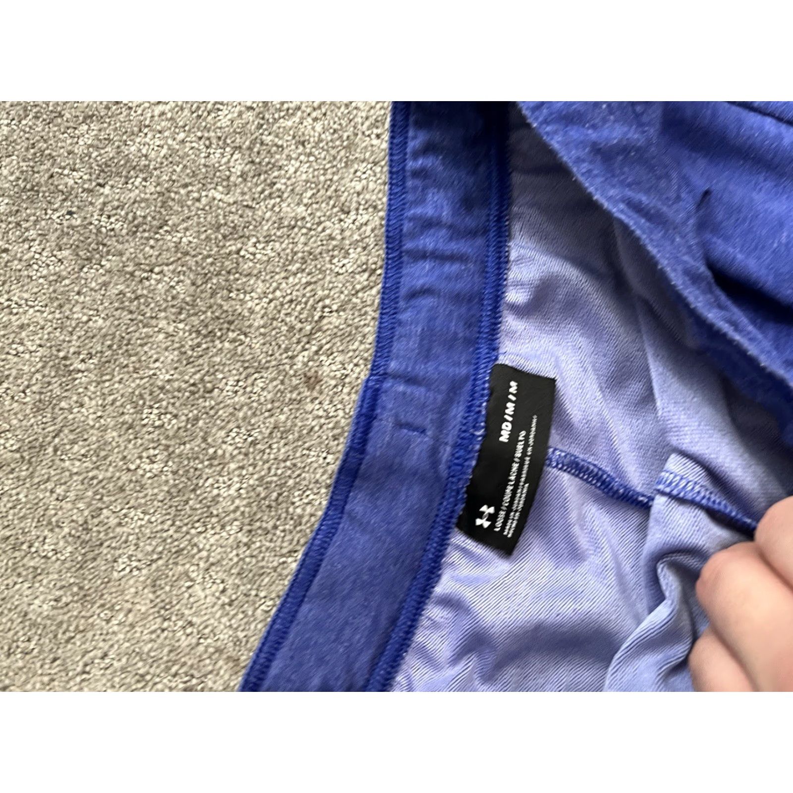 Under Armour Under Armour Shorts Medium Blue Track Running Training Womens Size 32" / US 10 / IT 46 - 3 Thumbnail