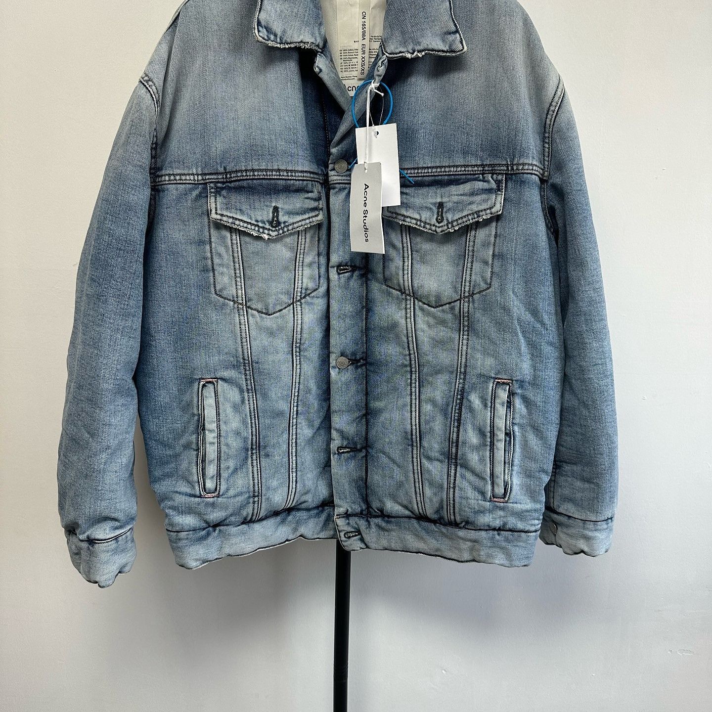Acne Studios Acne Studios Washed Denim Jacket Size XXS Size US XXS / EU 40 - 1 Thumbnail