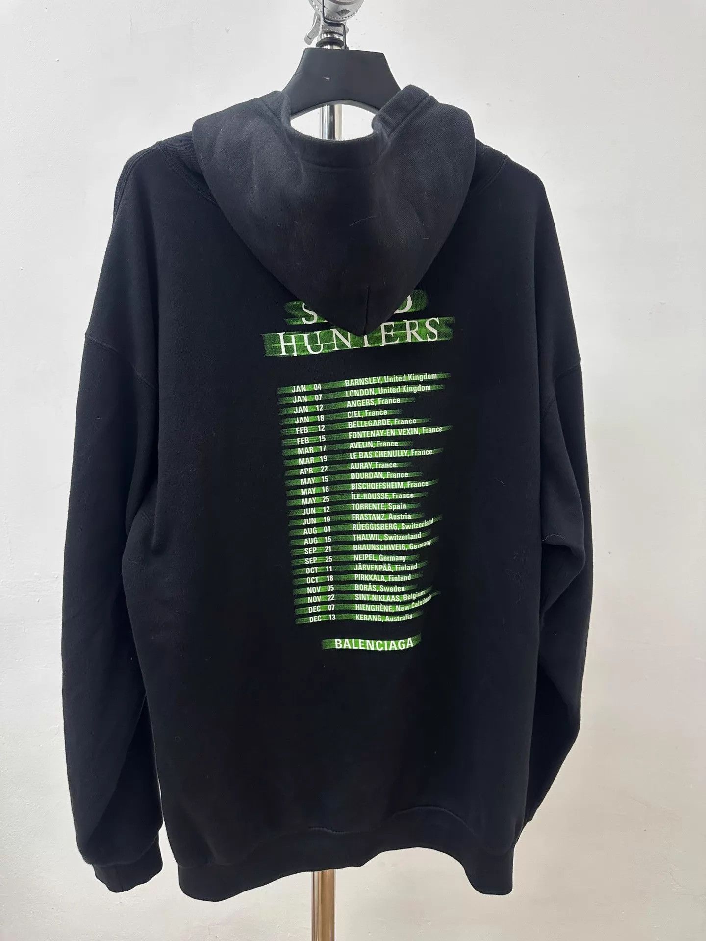 Balenciaga Balenciaga Speedhunters Band Portrait Zipper Hoodie Size US S / EU 44-46 / 1 - 3 Thumbnail