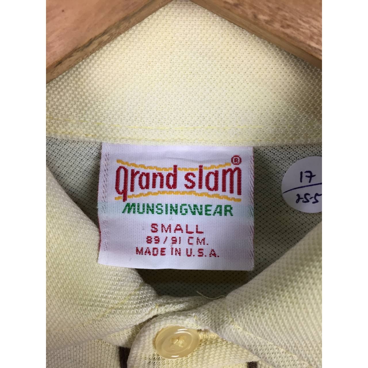Grand Slam × Vintage Vtg 90s Grand Slam Munsingwear Penguin Logo Pocket Polo Tee Size US S / EU 44-46 / 1 - 13 Thumbnail