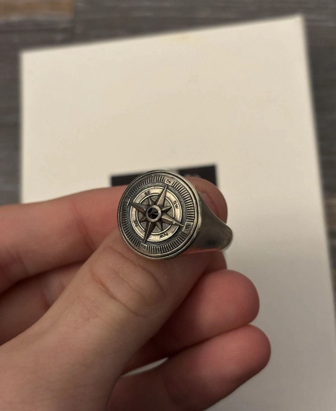 David Yurman David Yurman Maritime Compass Signet Ring US 11 Size ONE SIZE - 2 Thumbnail