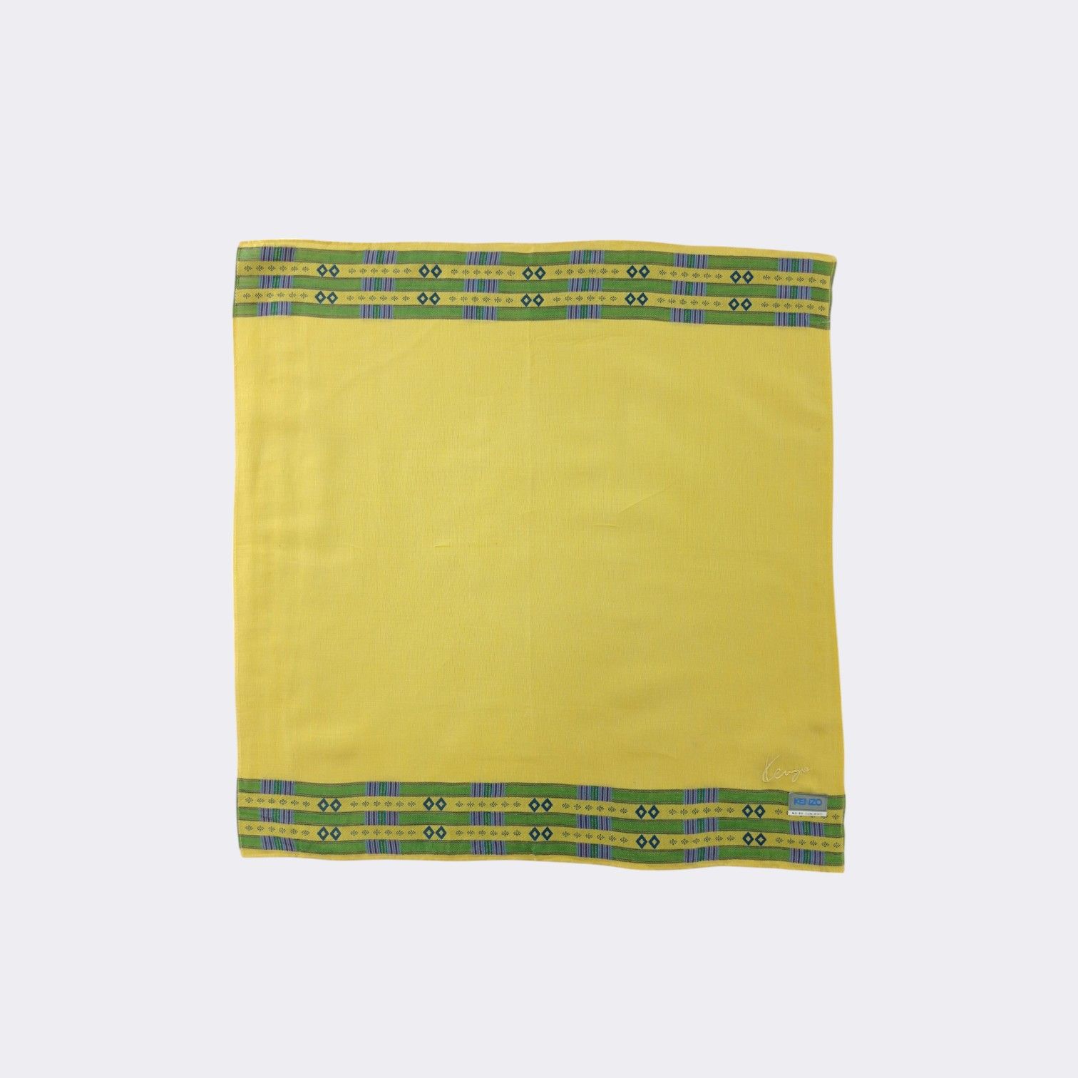 Kenzo × Vintage Vintage Kenzo Handkerchief Neckerchief Bandana H207I Size ONE SIZE - 2 Thumbnail