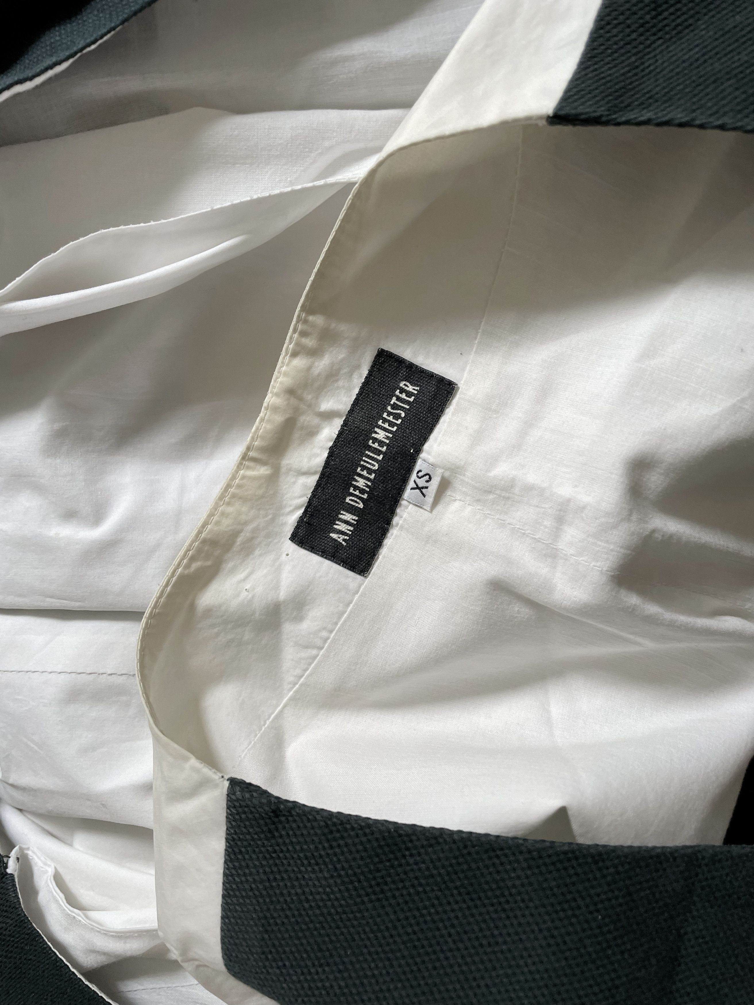 Ann Demeulemeester Contrast Back Waistcoat Size US S / EU 44-46 / 1 - 6 Thumbnail