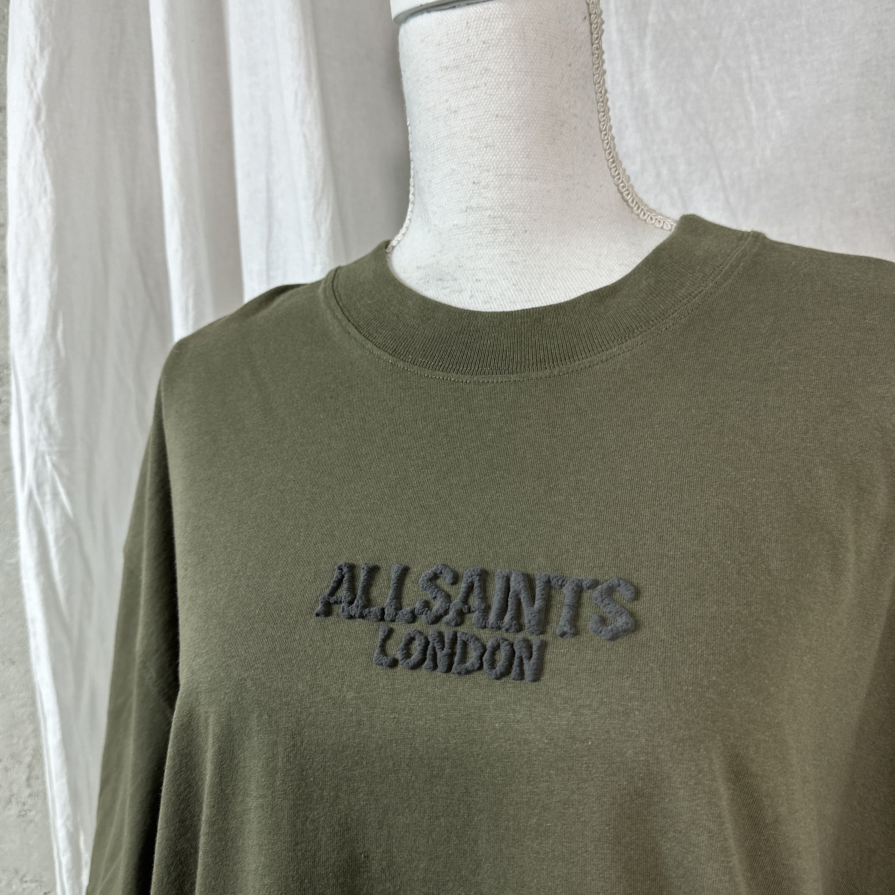 Allsaints × Vintage Allsaints Puffy Print Oversize T-shirt Size US M / EU 48-50 / 2 - 7 Thumbnail