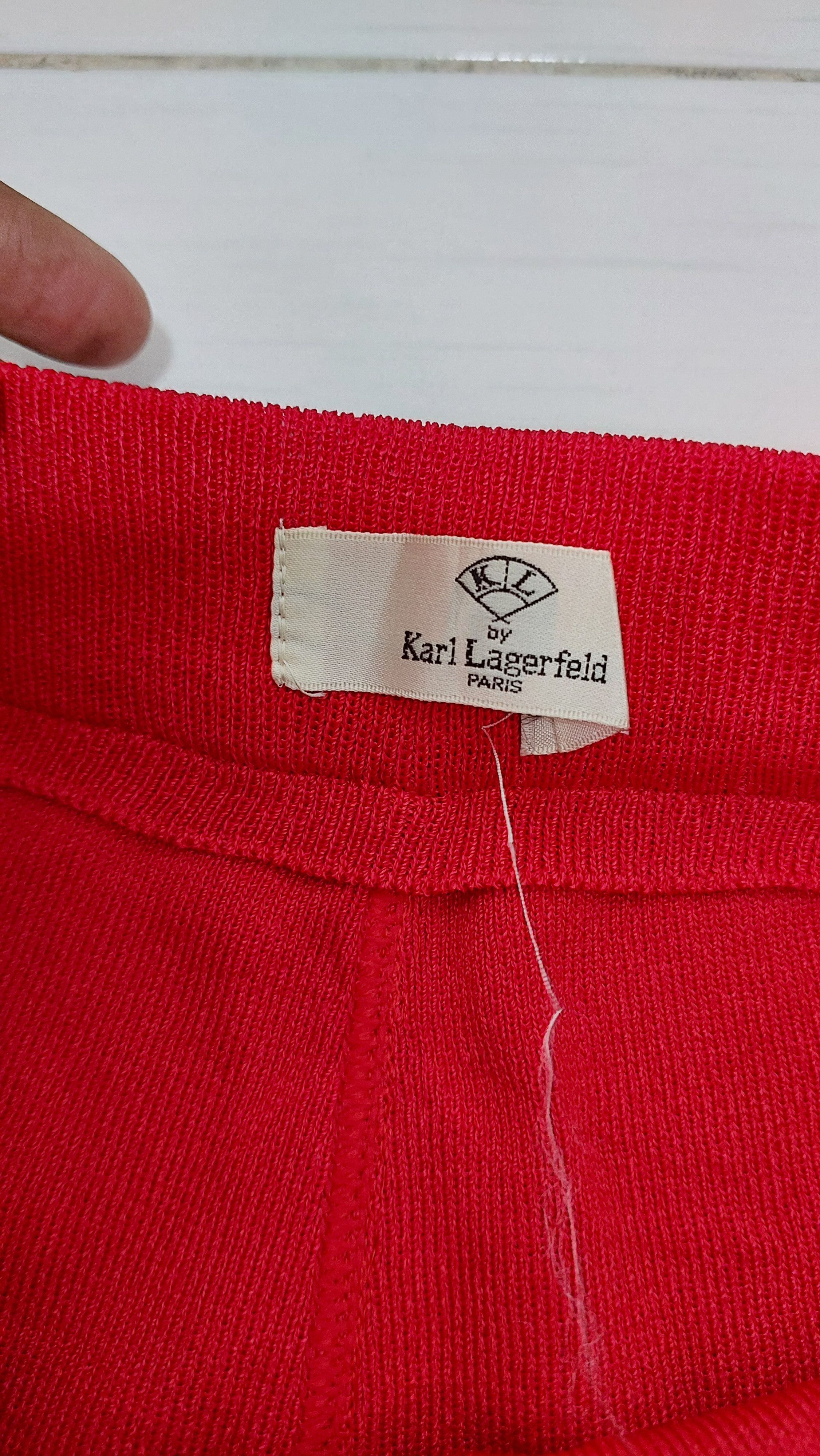 Karl Lagerfeld × Vintage Vintage Karl Lagerfeld Legging Women's Pant Size 28" / US 6 / IT 42 - 7 Thumbnail
