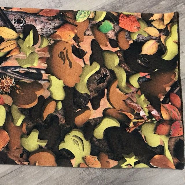 Bape 🔥Aoyama Limited🔥 BAPE Village Camo Sweat Scarf a bathing ape Size ONE SIZE - 2 Thumbnail