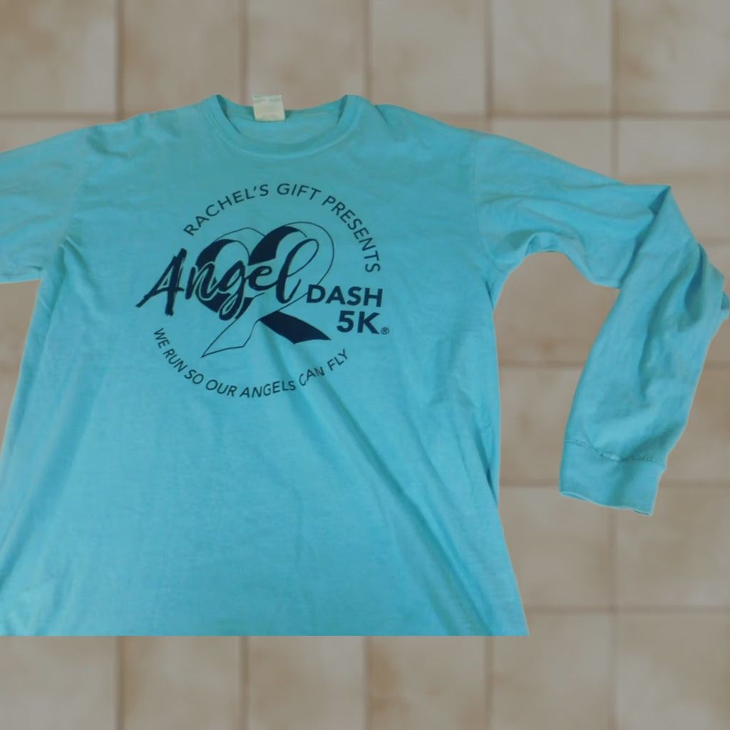 Comfort Colors Comfort Colors Mens Shirt M Blue Long Sleeve Crew Neck Logo Cotton Size US M / EU 48-50 / 2 - 1 Thumbnail