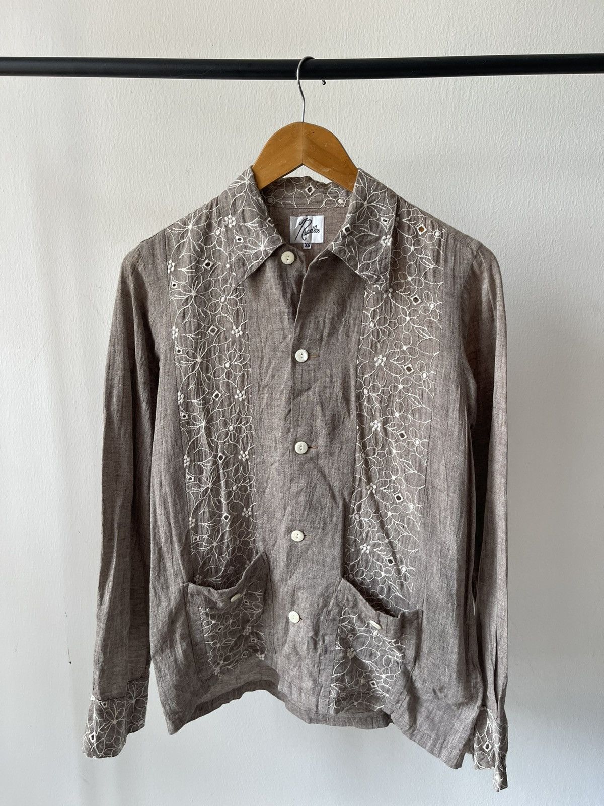 Needles Needless Flower embroidered Button Up Size US S / EU 44-46 / 1 - 2 Thumbnail