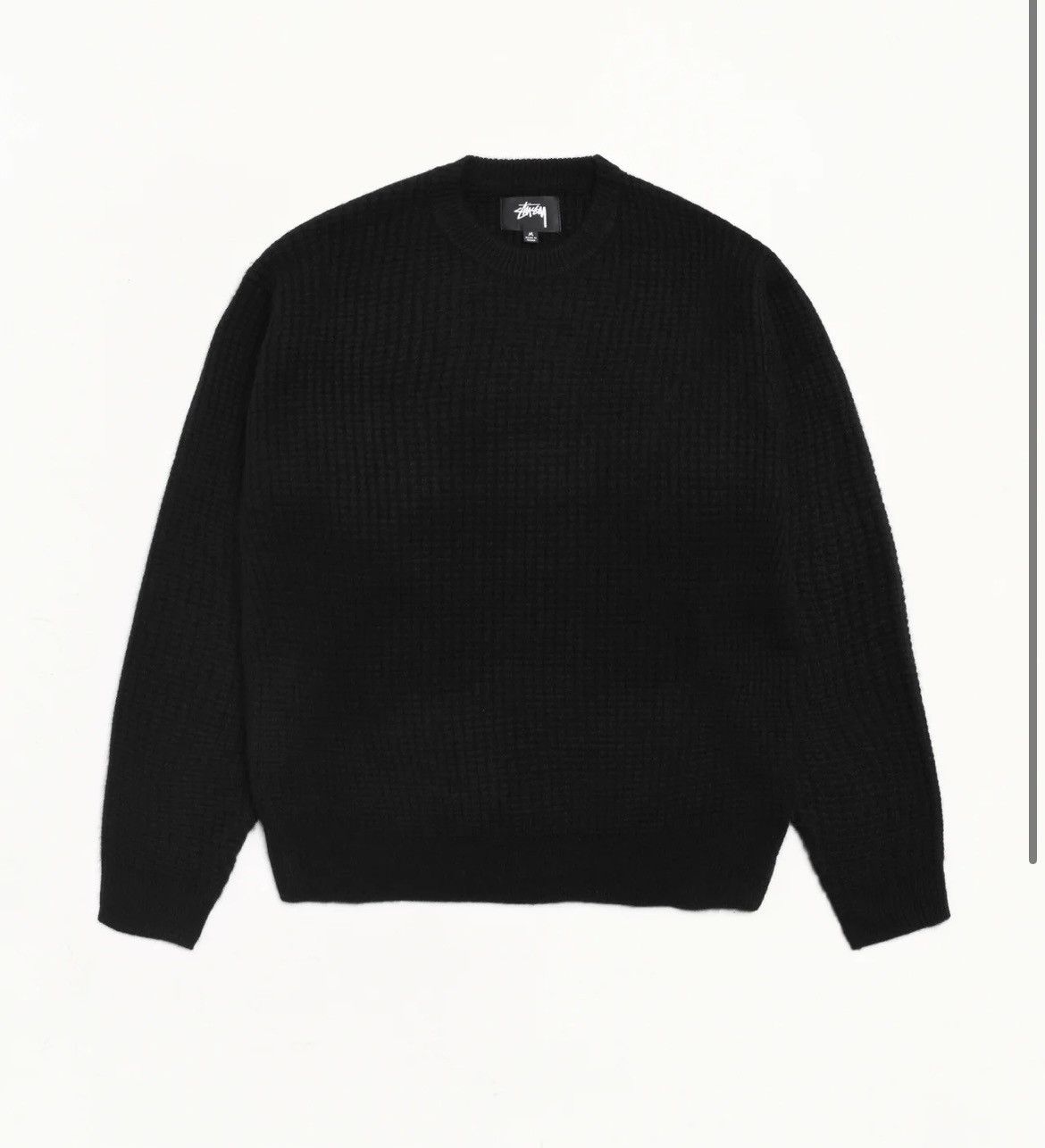 Stussy Waffle Cashmere Sweater Size US L / EU 52-54 / 3 - 1 Thumbnail