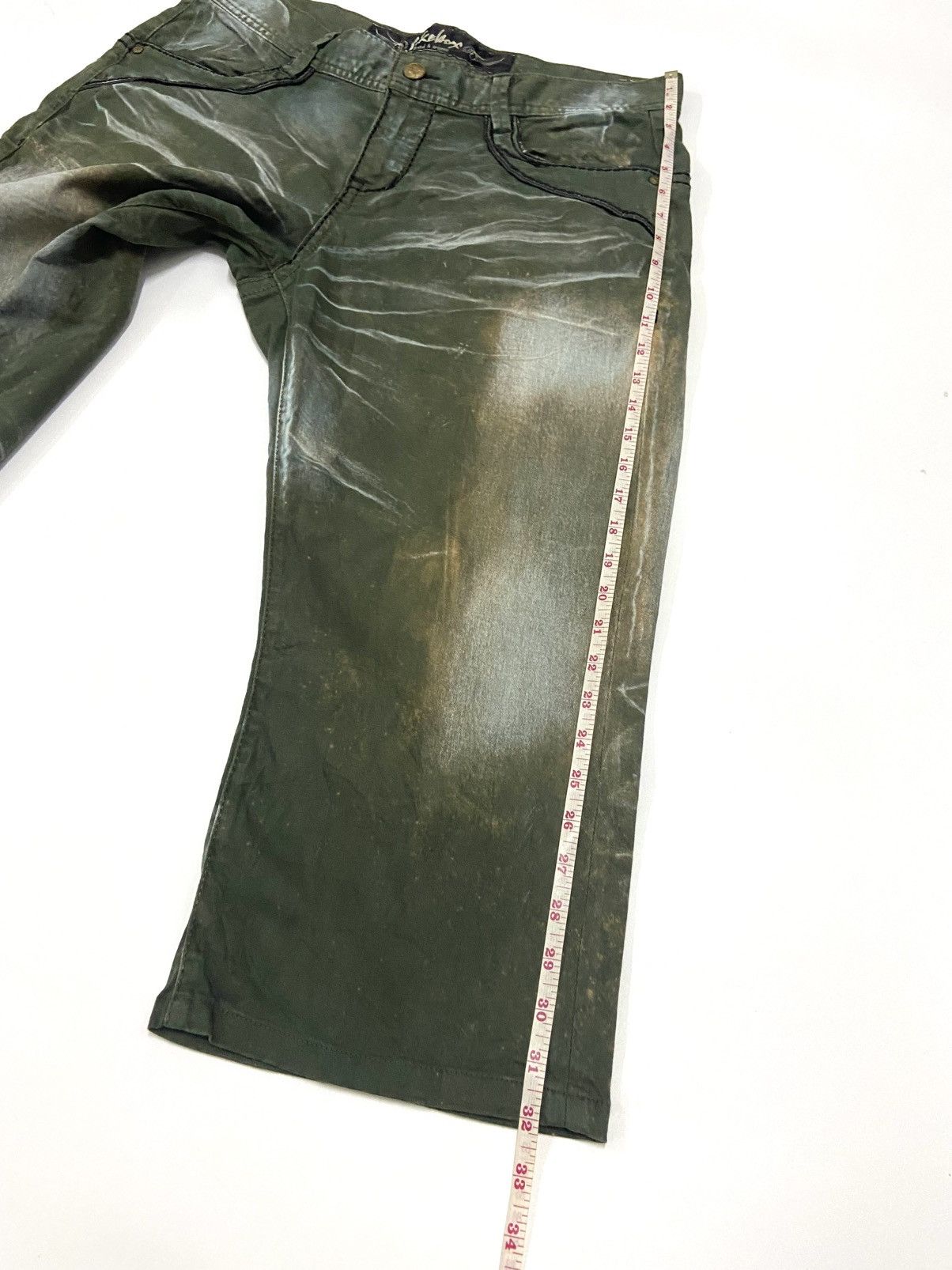 Japanese Brand JUKEBOX 3 QUARTER PANTS Size US 34 / EU 50 - 6 Thumbnail