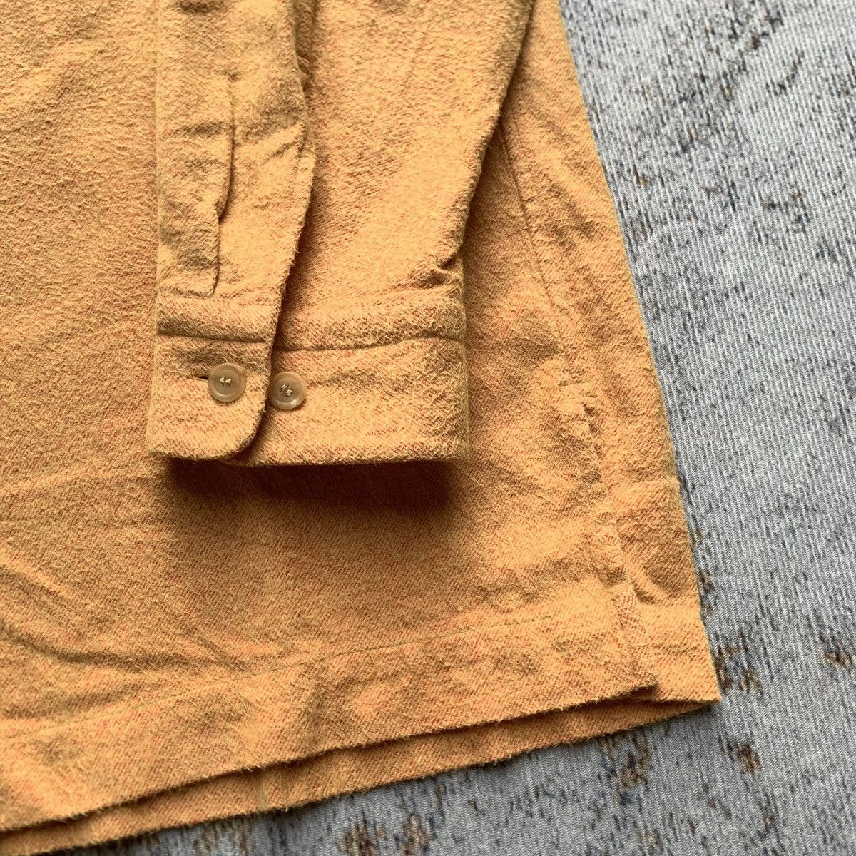 Issey Miyake Vintage Rare 1990s Issey Miyake Men Long Shirt Hidden Button Size US L / EU 52-54 / 3 - 6 Thumbnail