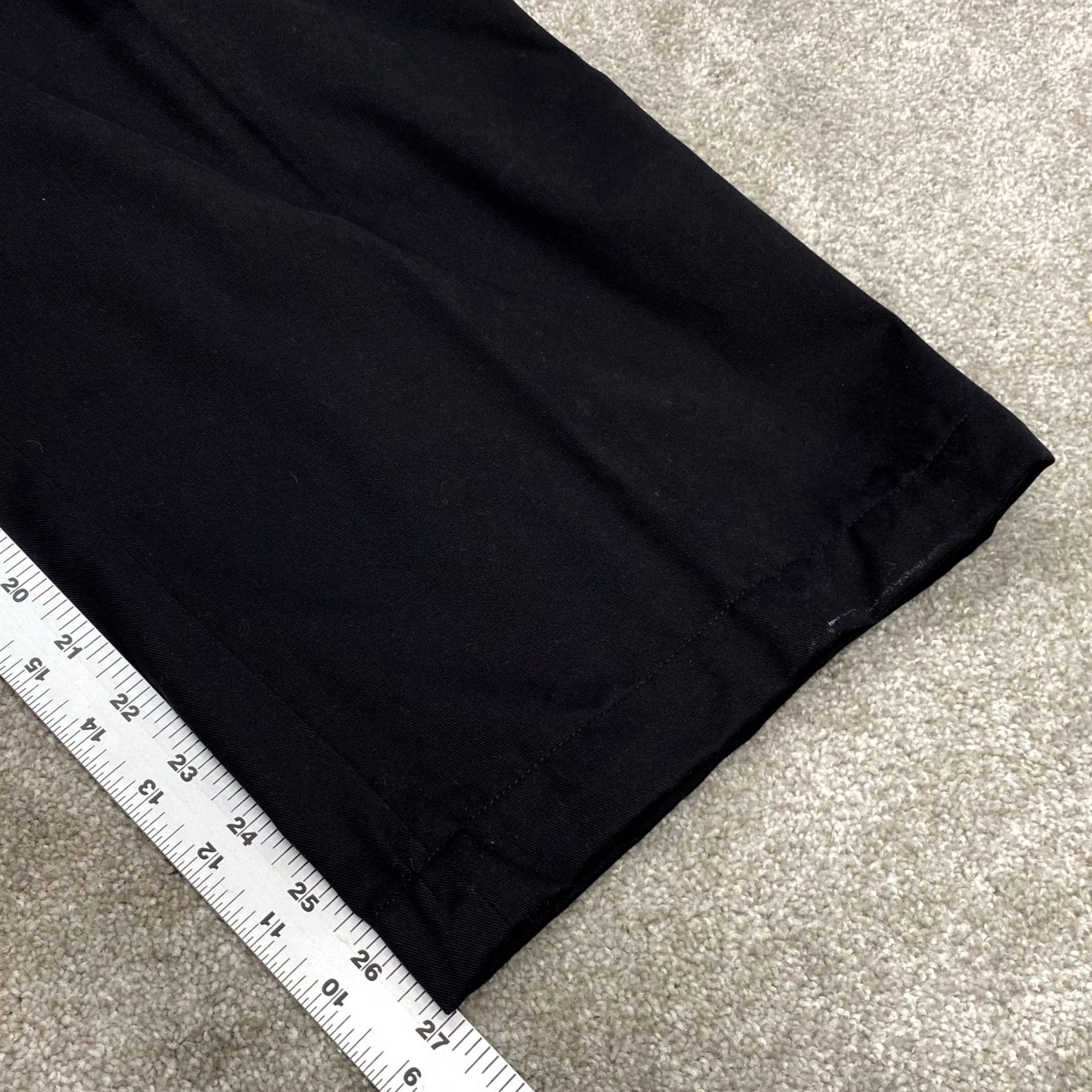 Arrow Arrow Pants Performance Chino Men 42x27 Blue Wrinkle Resistant Pleated Straight Rise Mid-Blue 42 Mens Pants Size US 42 / EU 58 - 6 Thumbnail