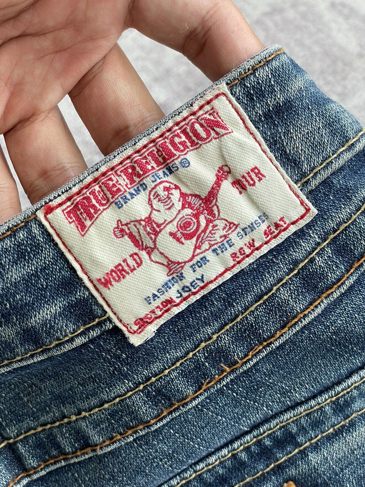 True Religion True Religion Joey Flare Denim Jeans Size US 28 / EU 44 - 10 Thumbnail