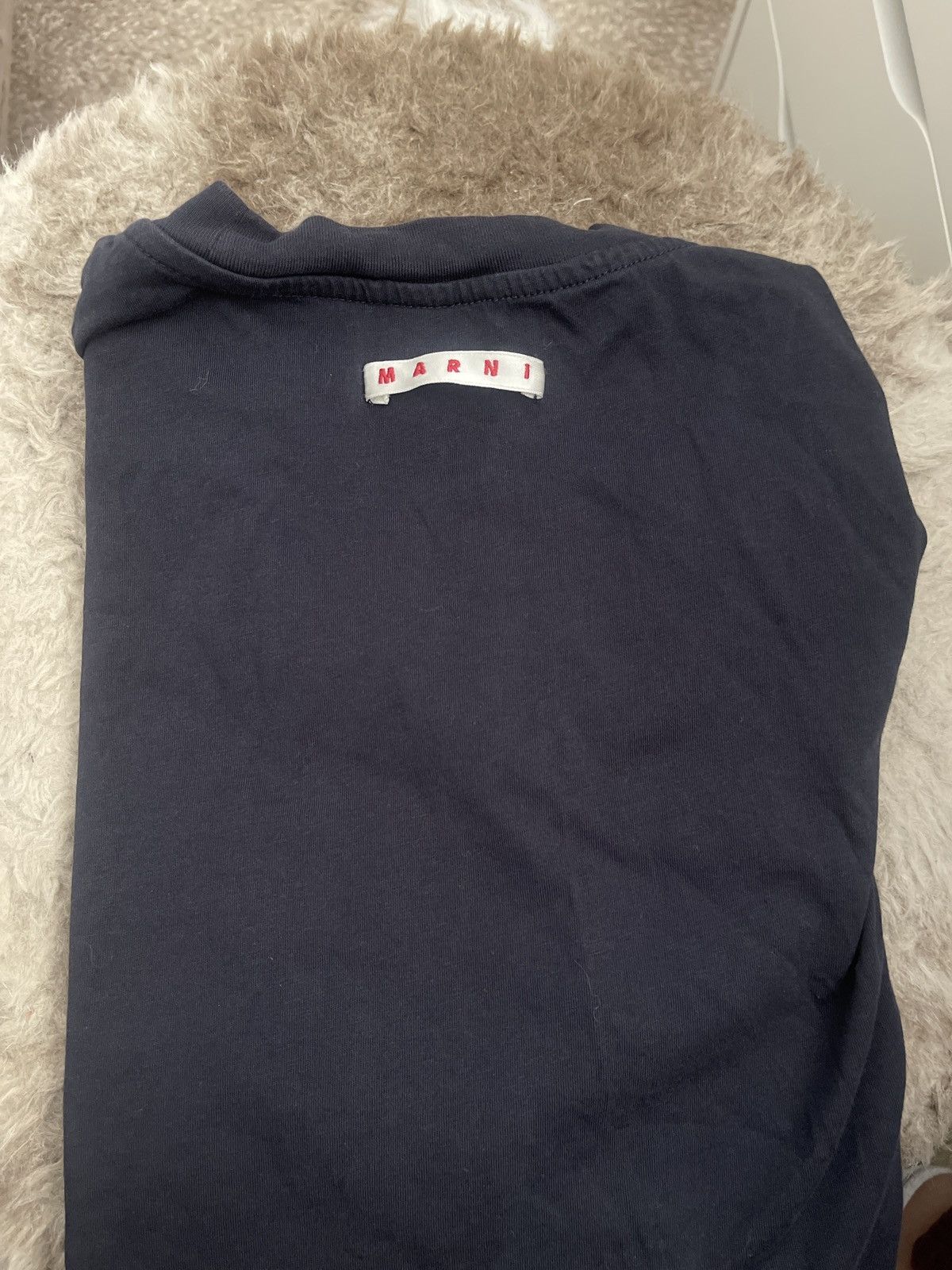 Marni Marni T Shirt Blue Size US M / EU 48-50 / 2 - 11 Thumbnail