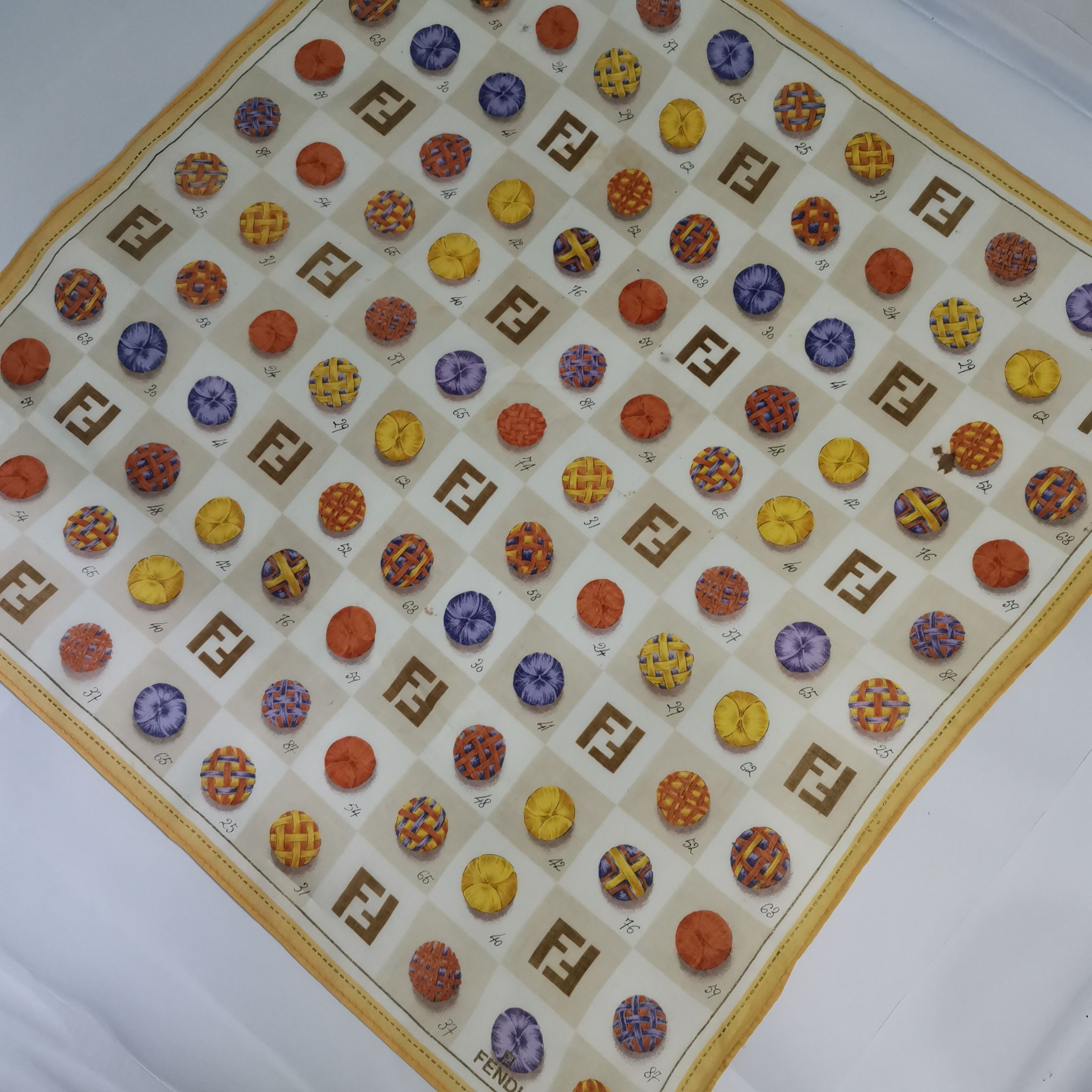 Fendi FENDI HANDKERCHIEF/ BANDANA/ SCARF Size ONE SIZE - 3 Thumbnail