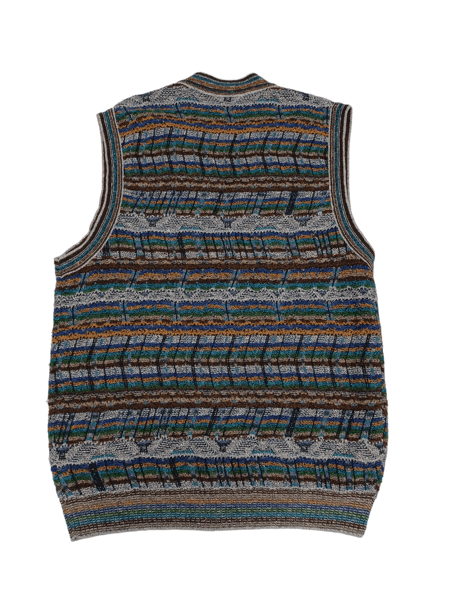 Other 90S MADE IN ITALY VINTAGE WOOL COOGI STYLE VEST Size US M / EU 48-50 / 2 - 3 Thumbnail
