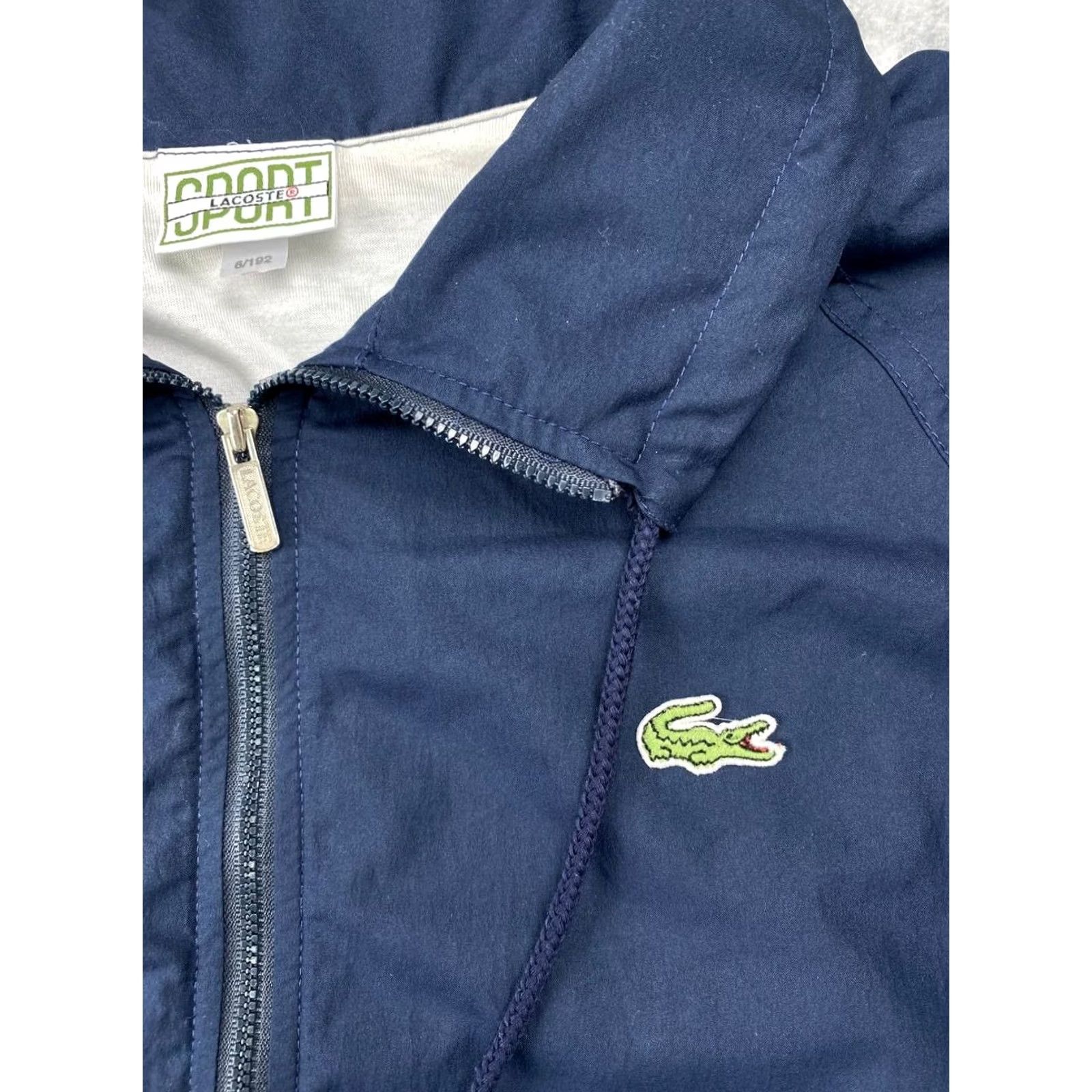 Lacoste VINTAGE Lacoste Sport Nylon Tracksuit Jacket And Pants Men XL Blue Size 46R - 2 Thumbnail