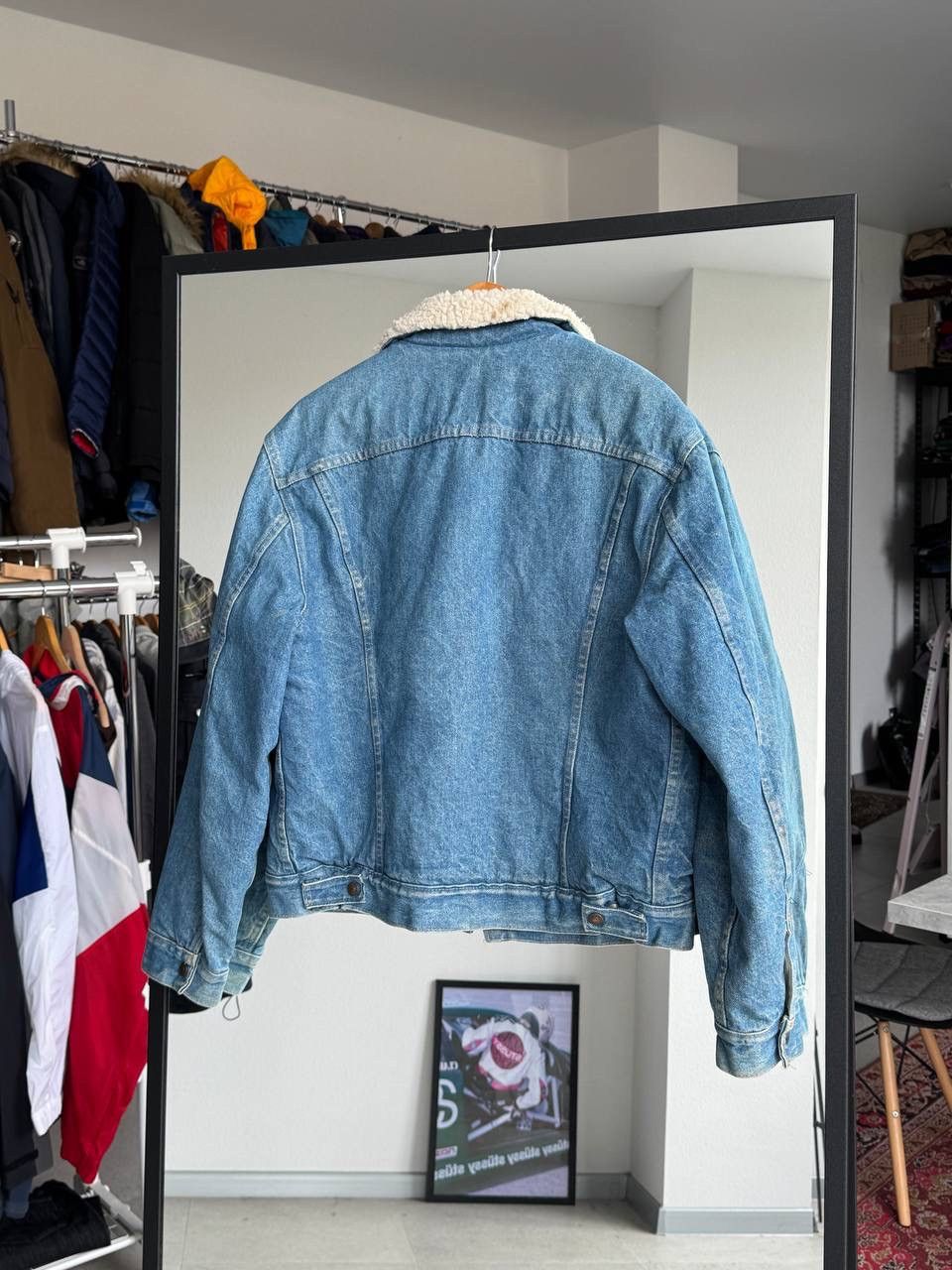 Levi's levis vintage 90'S Sherpa denim jacket Made in USA Size US S / EU 44-46 / 1 - 15 Thumbnail