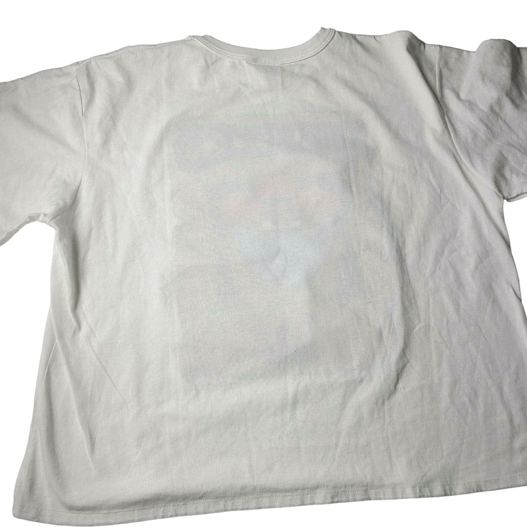 Vintage Vintage 1994 "Wanted Taz" Men's Shirt L Short Sleeve Crew Neck White 90s Looney Tunes Space Jam Tee Shirt Size US L / EU 52-54 / 3 - 8 Thumbnail