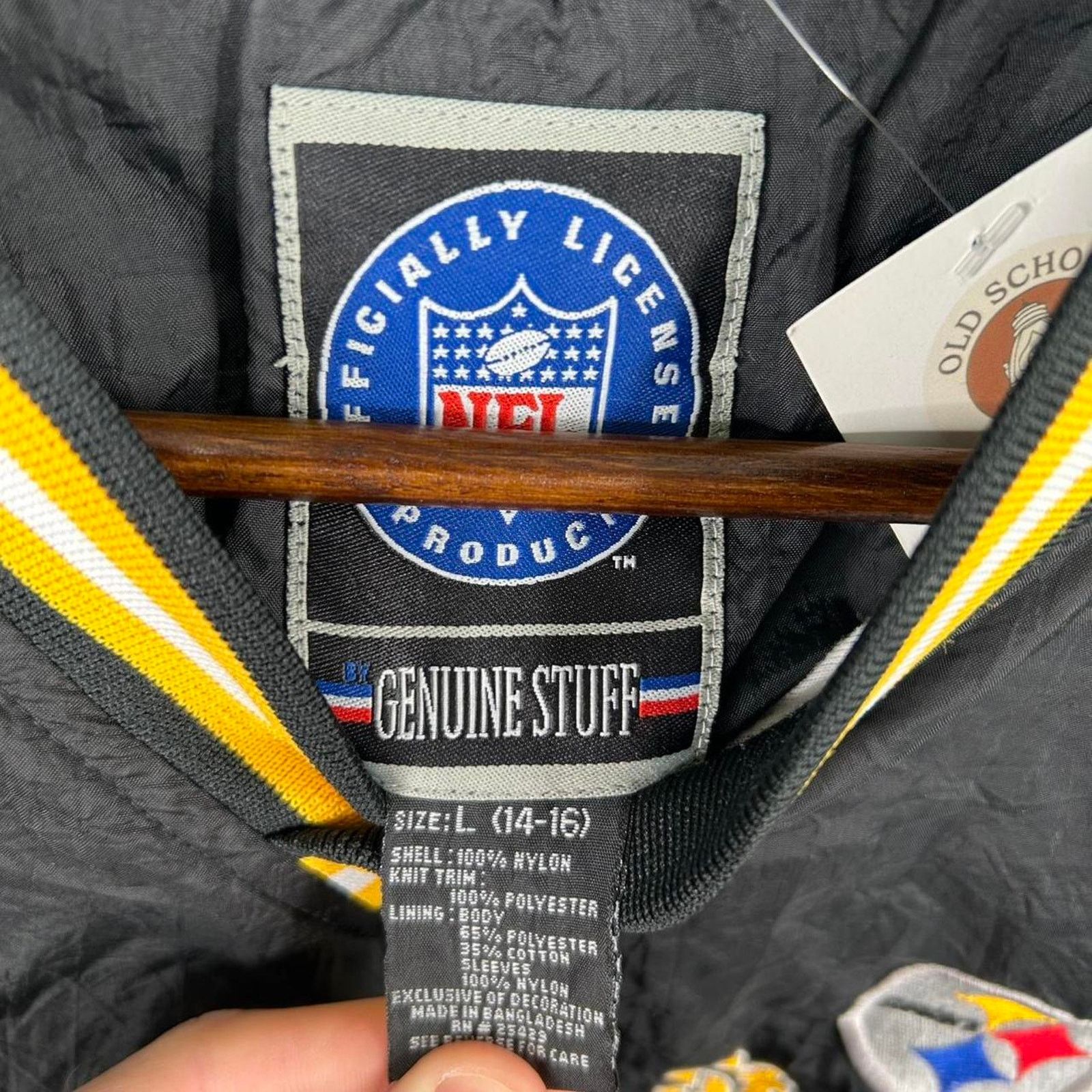 NFL Vintage 90s Pittsburgh Steelers NFL Windbreaker Womens Small Size S / US 4 / IT 40 - 2 Thumbnail
