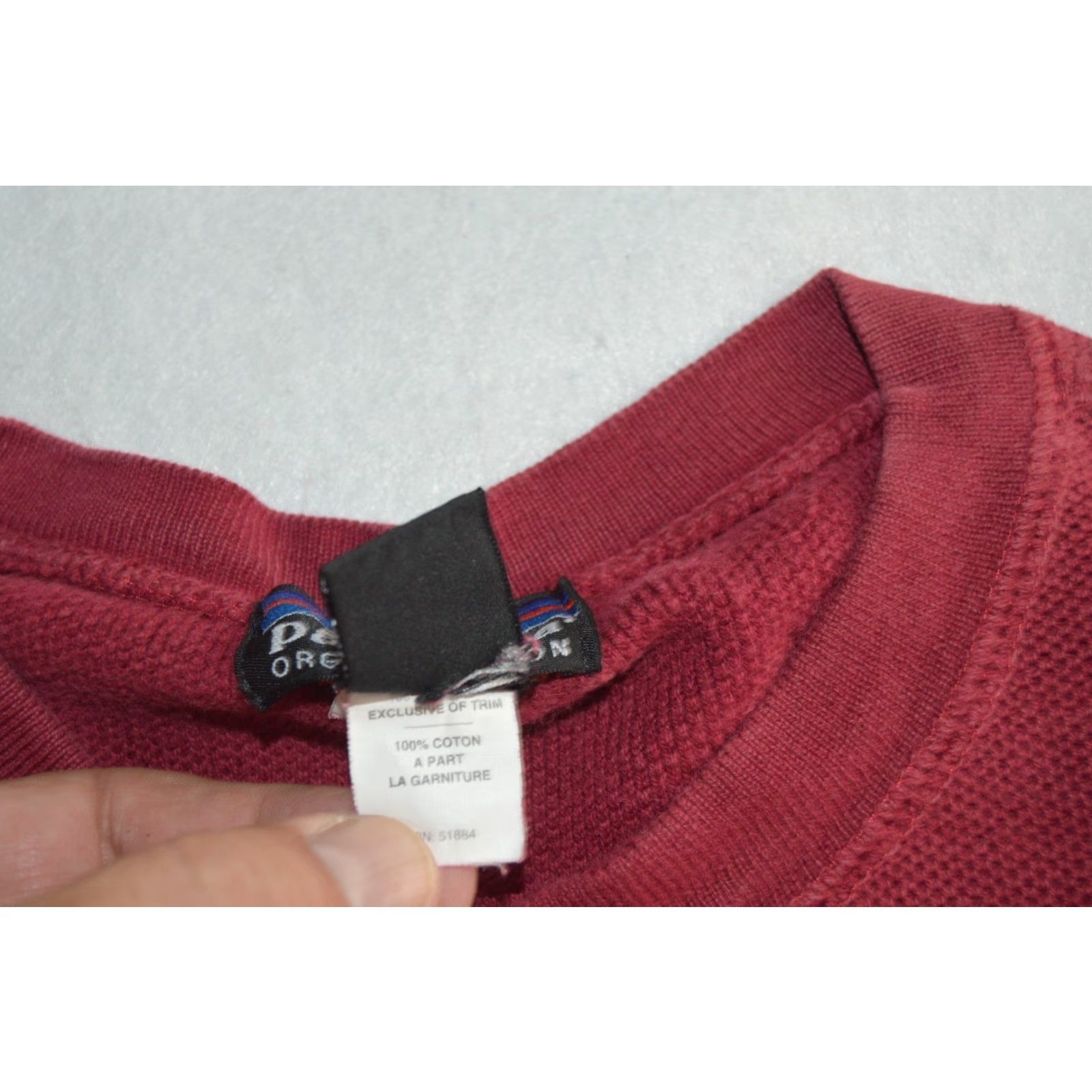 Patagonia Patagonia Shirt Men's XL Red Organic Heavy Knit Cotton Henley Tee Size US XL / EU 56 / 4 - 5 Thumbnail