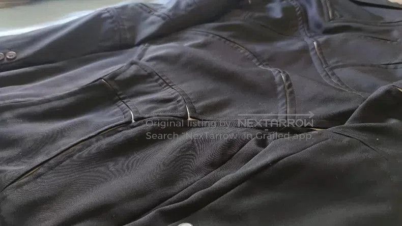 Comme des Garcons Comme des Garcons Homme Plus Cut Black Blazer. Size US M / EU 48-50 / 2 - 5 Thumbnail