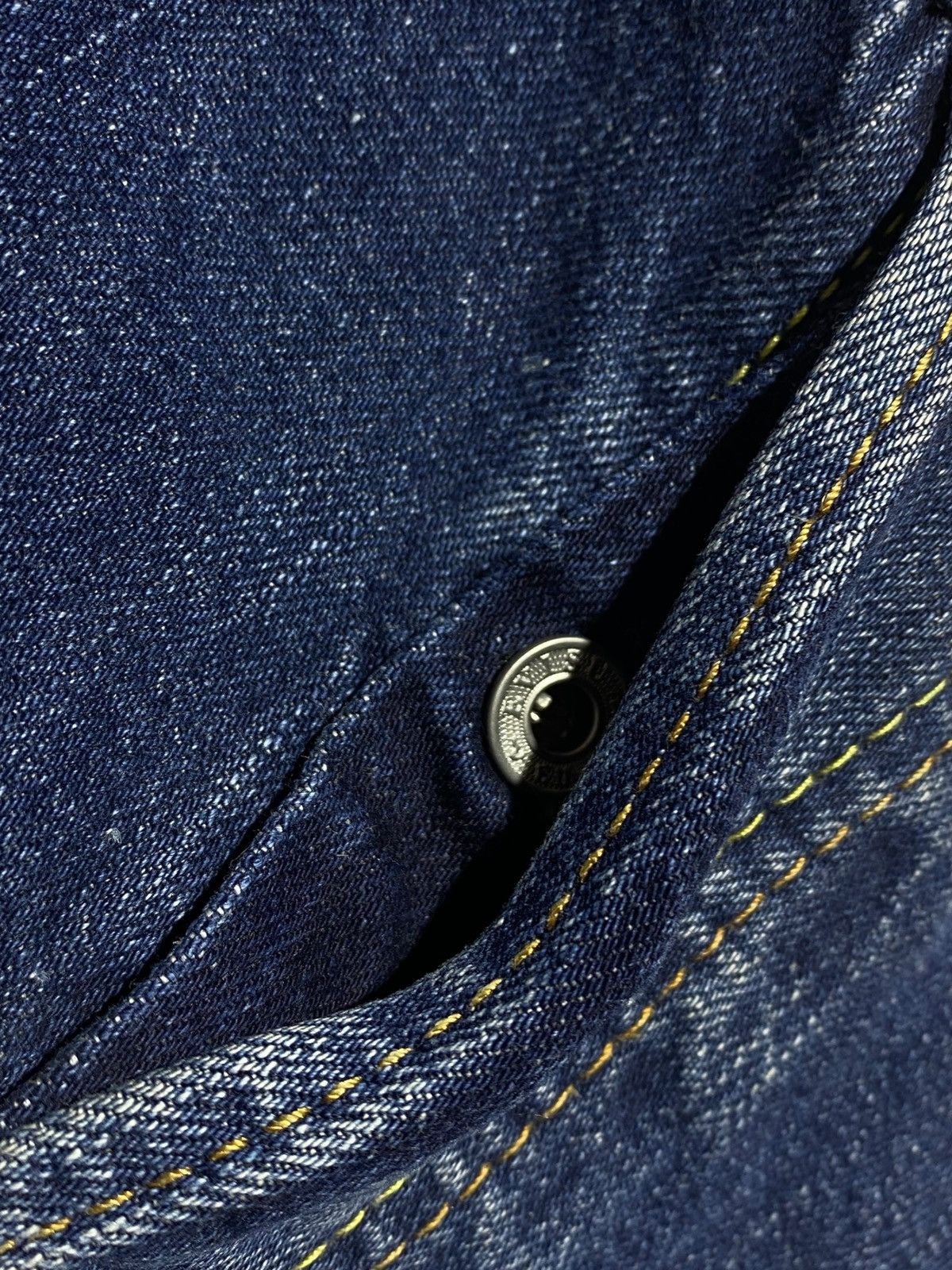 Evisu Vintage Evisu Patchwork Y2k Japanese Blue Washed Denim Jeans Size US 29 - 8 Thumbnail