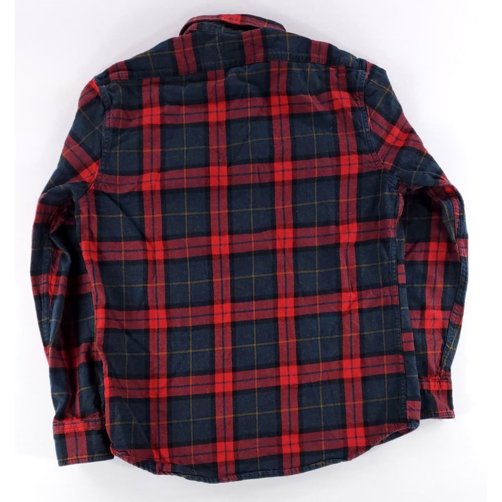 Taylor Stitch Taylor Stitch Flannel Shirt Button Up Long Sleeve Plaid Red Green Mens 42 Multicolor Regular Long Sleeve Mens 42 Size US XL / EU 56 / 4 - 4 Thumbnail