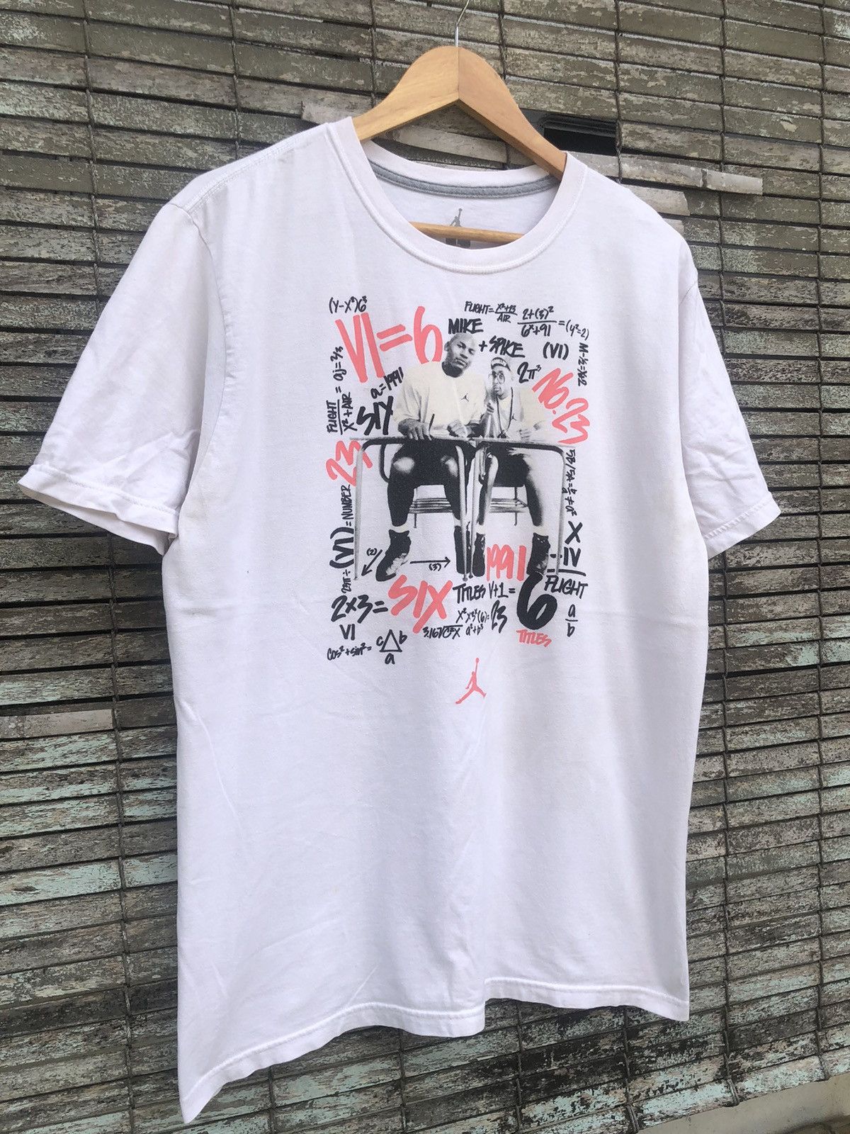 Japanese Brand Vintage Y2K Nike Air Jordan Michael Jordan + Spike Lee Tee Size US L / EU 52-54 / 3 - 4 Thumbnail