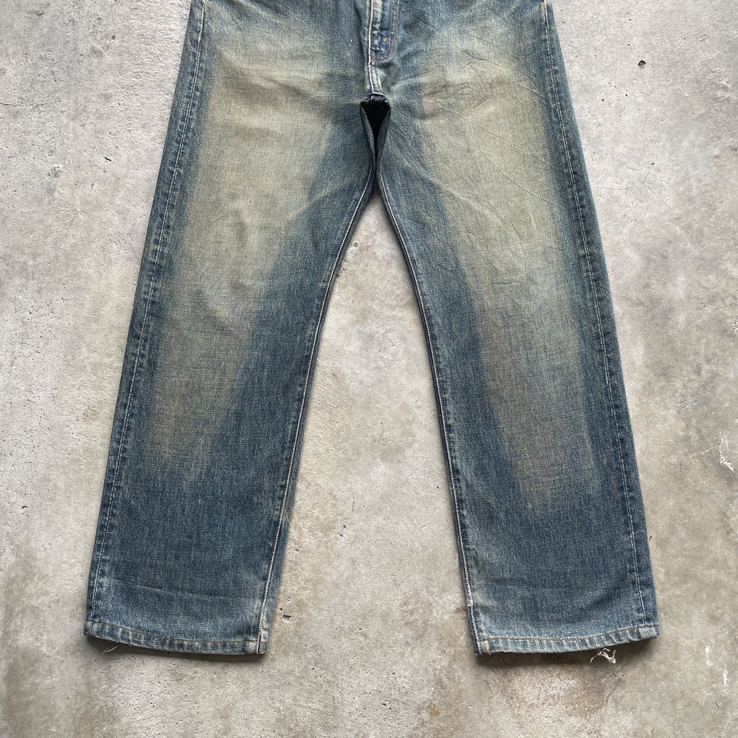 Japanese Brand × Rusty × Vintage W31x28.5 VINTAGE JAPAN JEANS RUSTY DENIM FADED PANTS Size US 31 - 4 Thumbnail