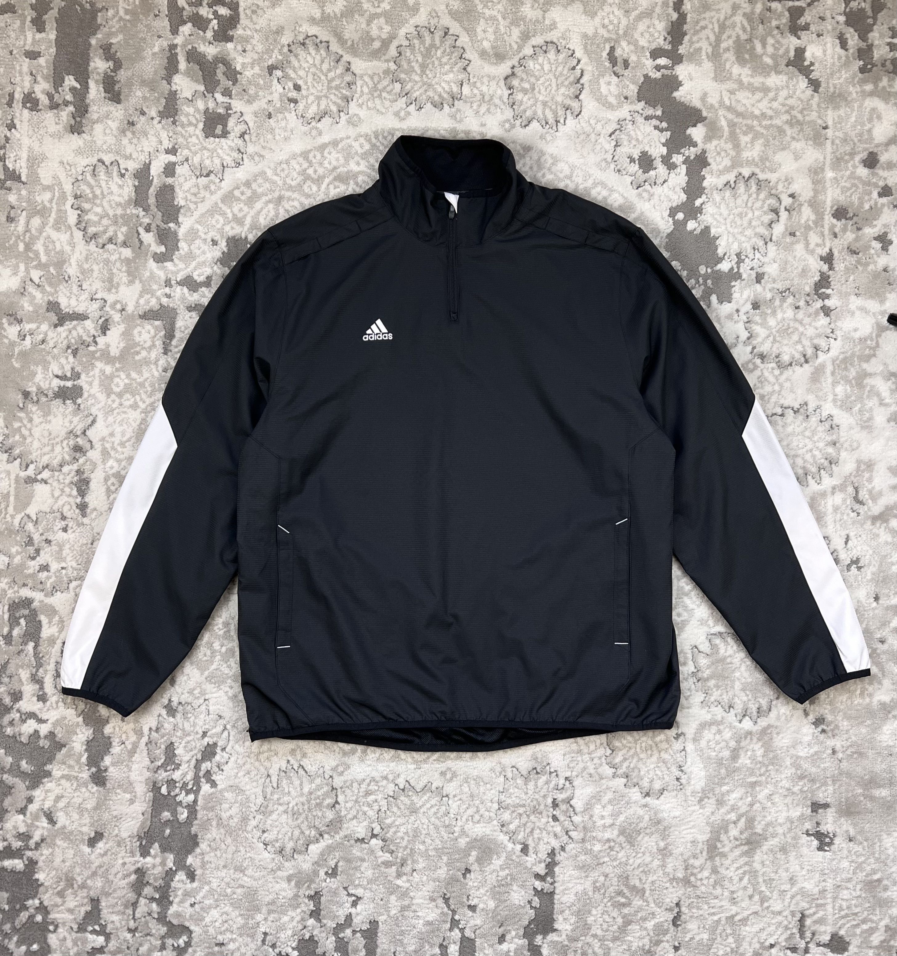 Adidas Adidas Quarter-Zip Training Jacket XL Size US XL / EU 56 / 4 - 1 Thumbnail