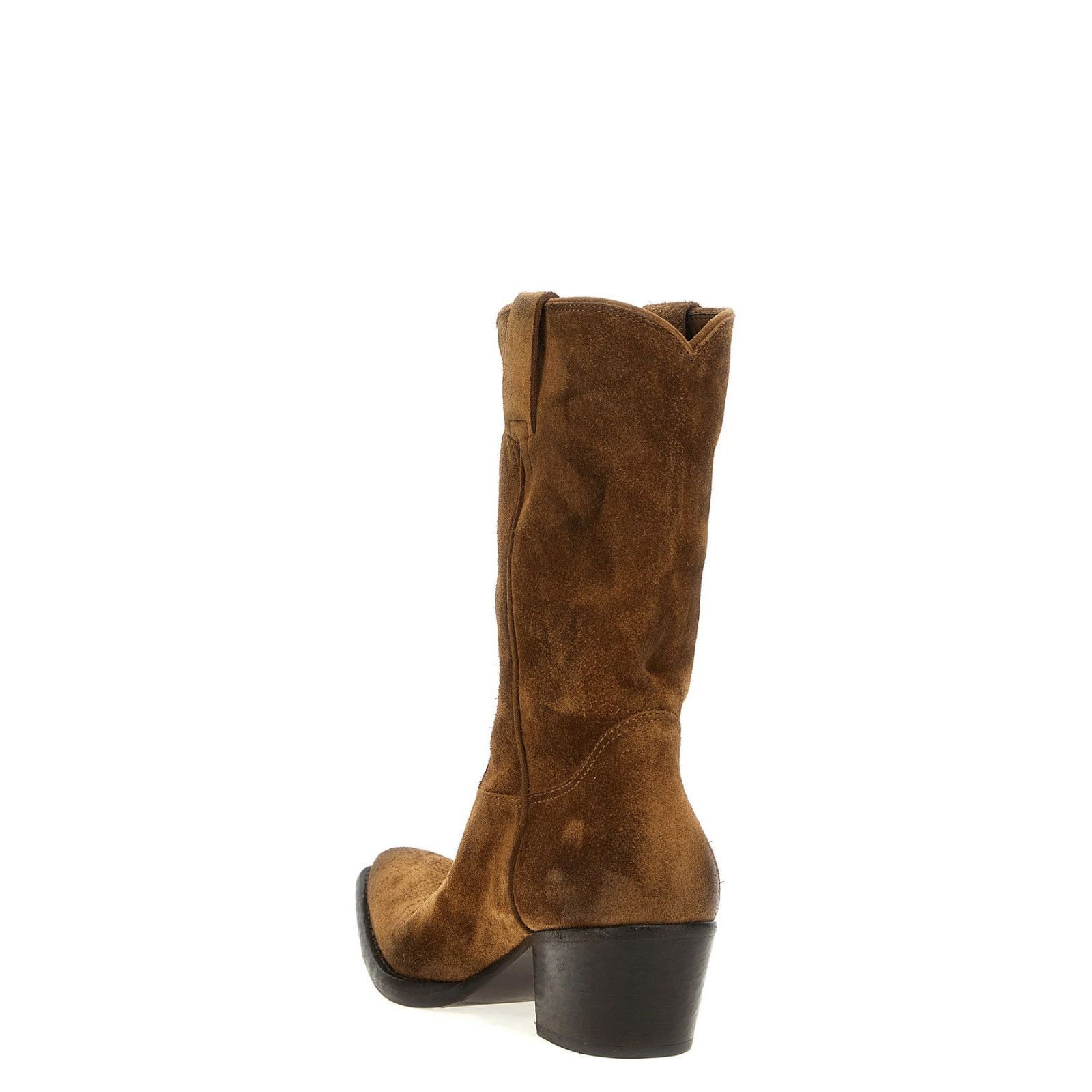 Prada PRADA Texan Brown Leather Suede Boots New And Authentic (Wom Size US 11 / IT 41 - 3 Thumbnail