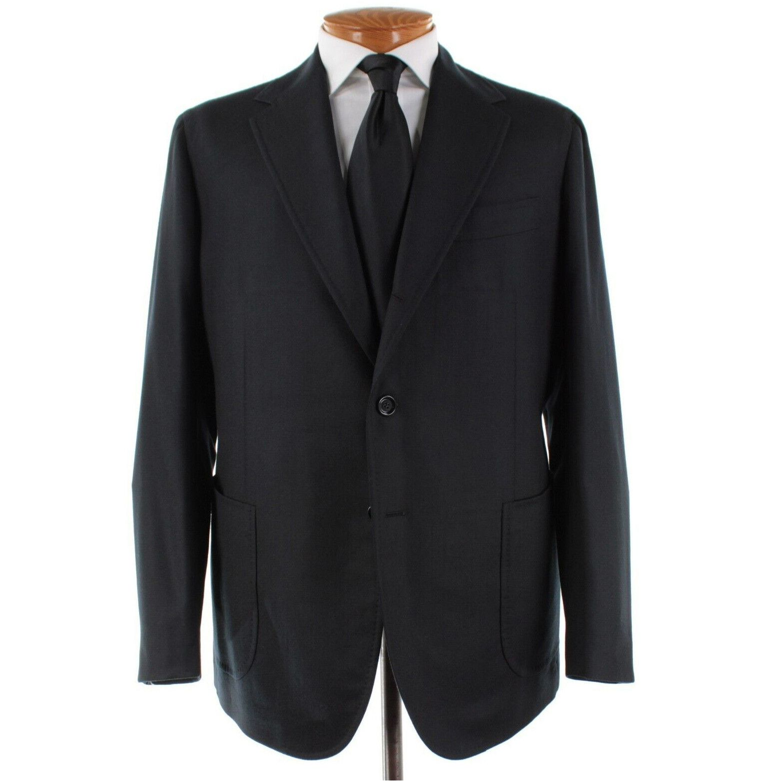Other Stile Latino Suit Size US 44 Regular in Black Size 44R - 1 Thumbnail