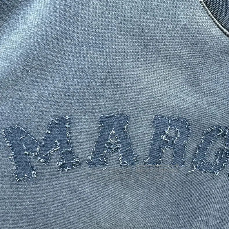 Other Maison Margiela Blue old logo short sleeves Size US S / EU 44-46 / 1 - 4 Thumbnail