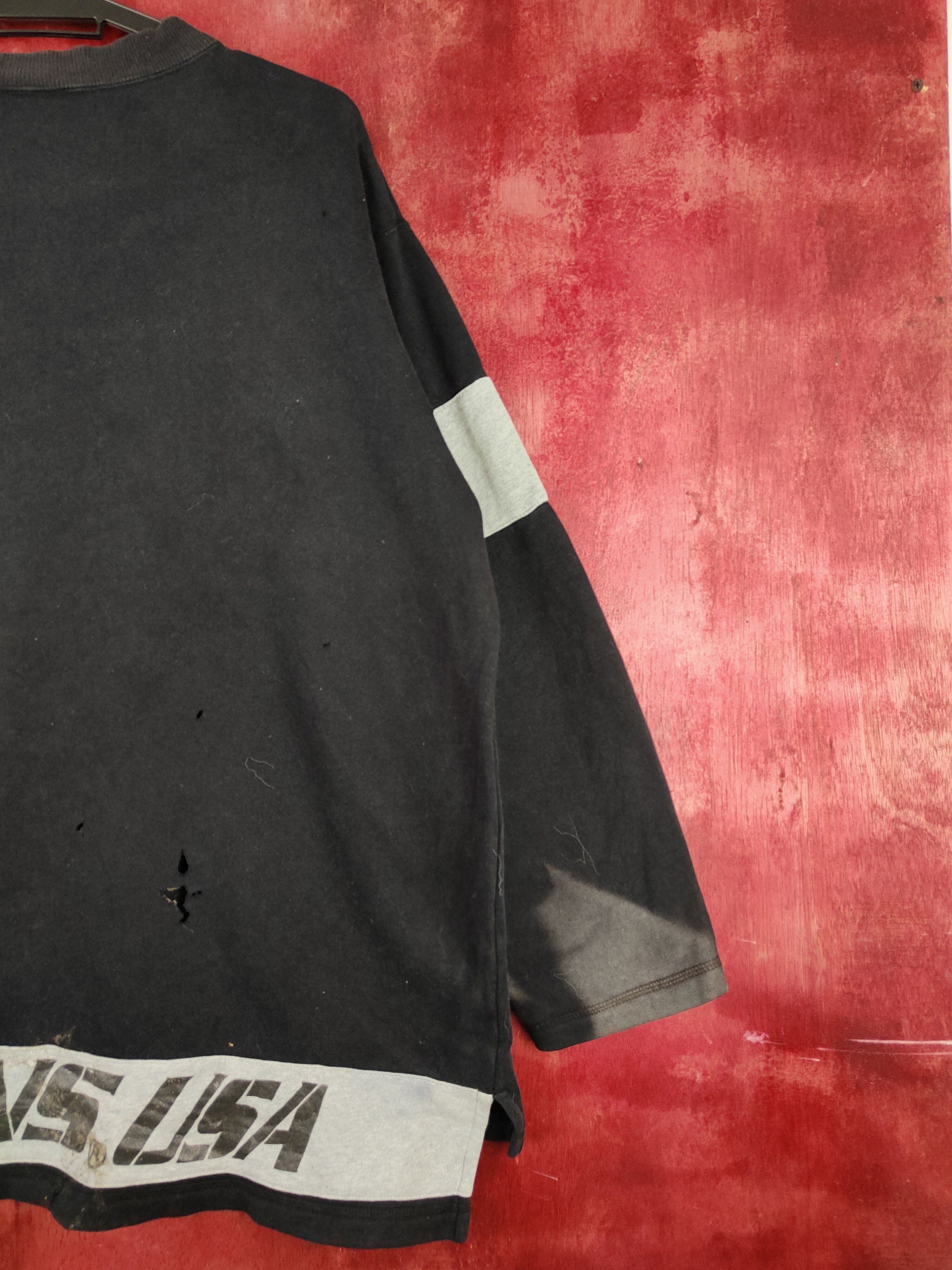 Japanese Brand × Vans × Vintage Vans Black ripped distressed vintage Sweatshirts #S2013 Size US XXL / EU 58 / 5 - 14 Thumbnail
