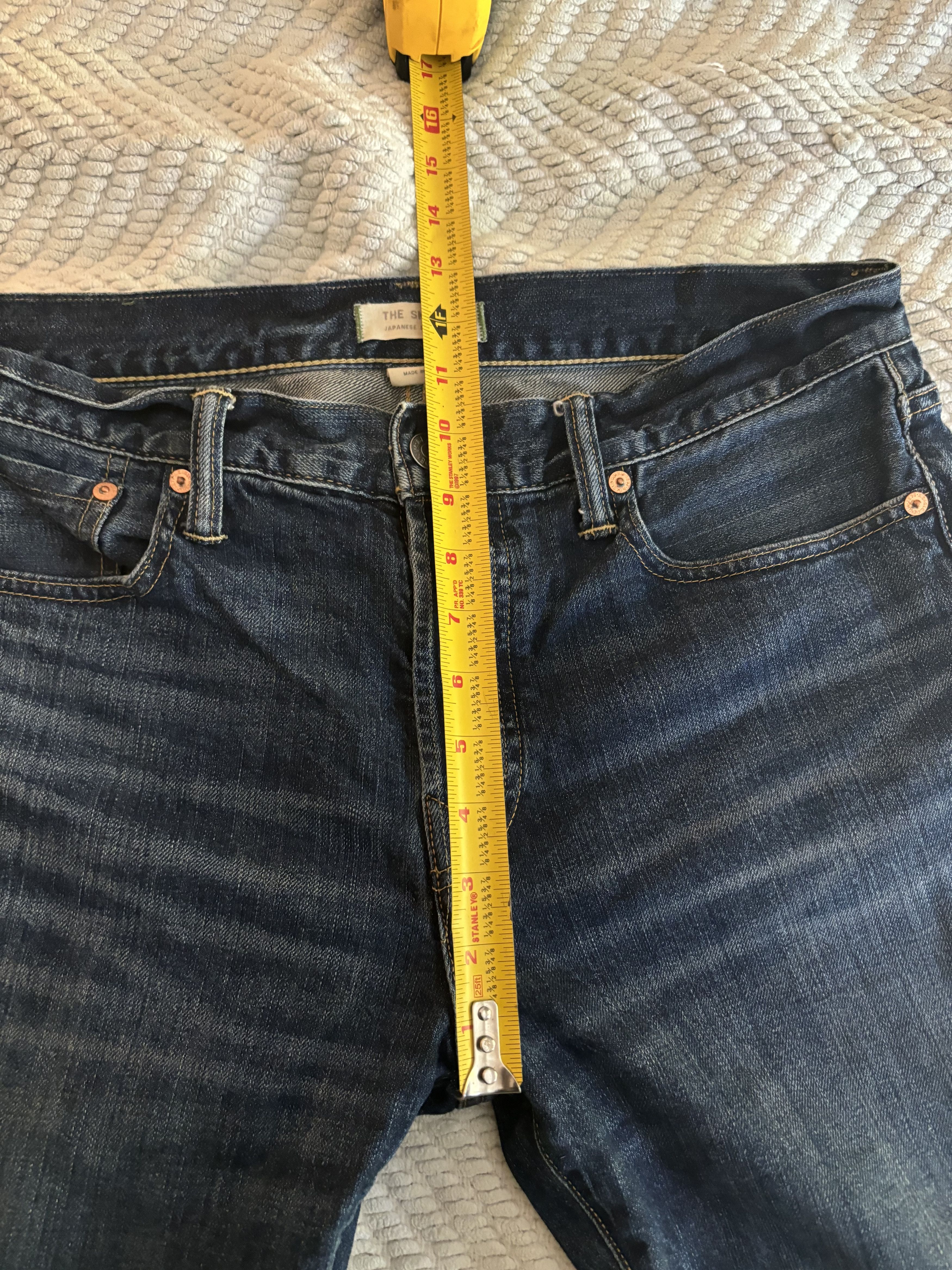 American Eagle Outfitters AE77 Japan Selvedge 32x30. (American Eagle Premium Edition) Size US 30 / EU 46 - 4 Thumbnail