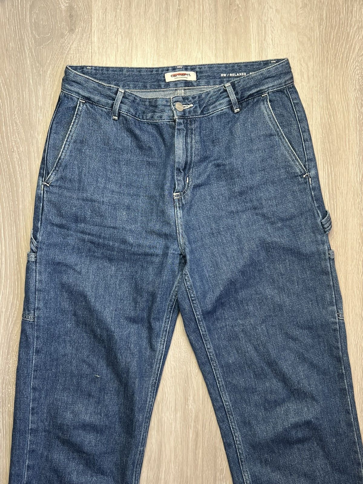 Carhartt Carhartt white label carpenter jeans baggy skater grunge Size US 28 / EU 44 - 3 Thumbnail