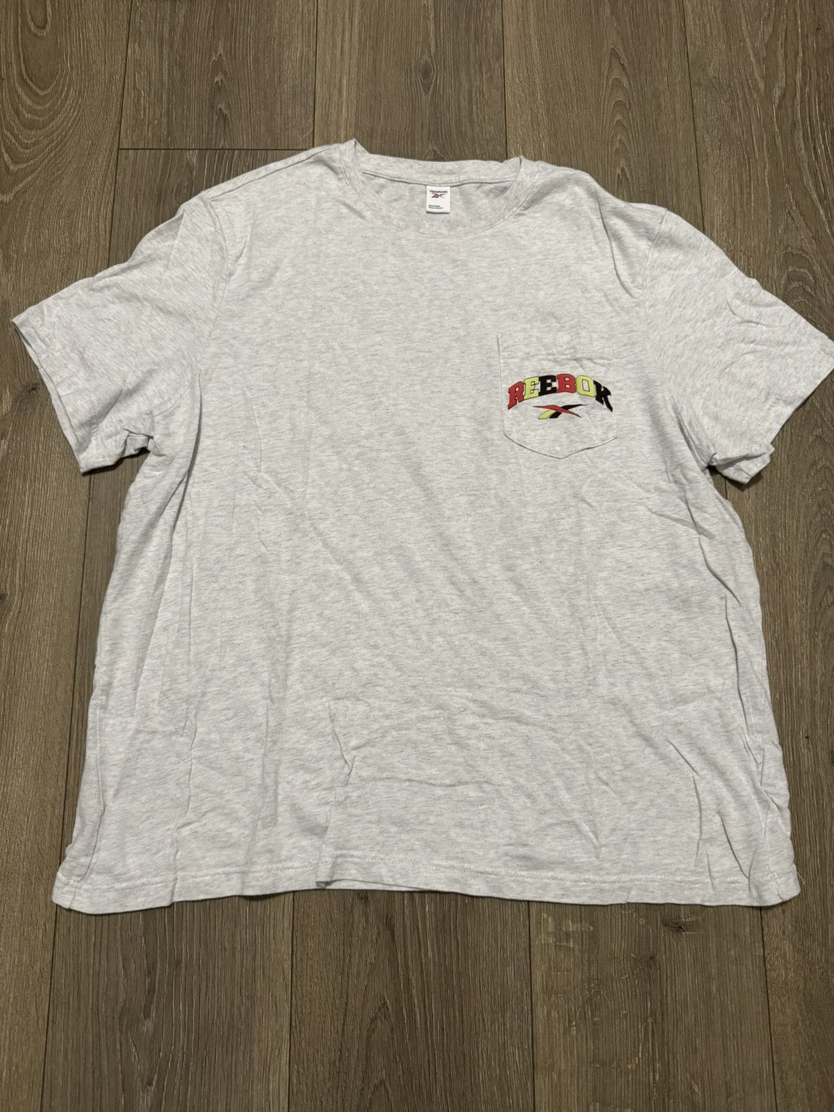 Reebok × Vintage Reebok pocket tee Size US L / EU 52-54 / 3 - 1 Thumbnail