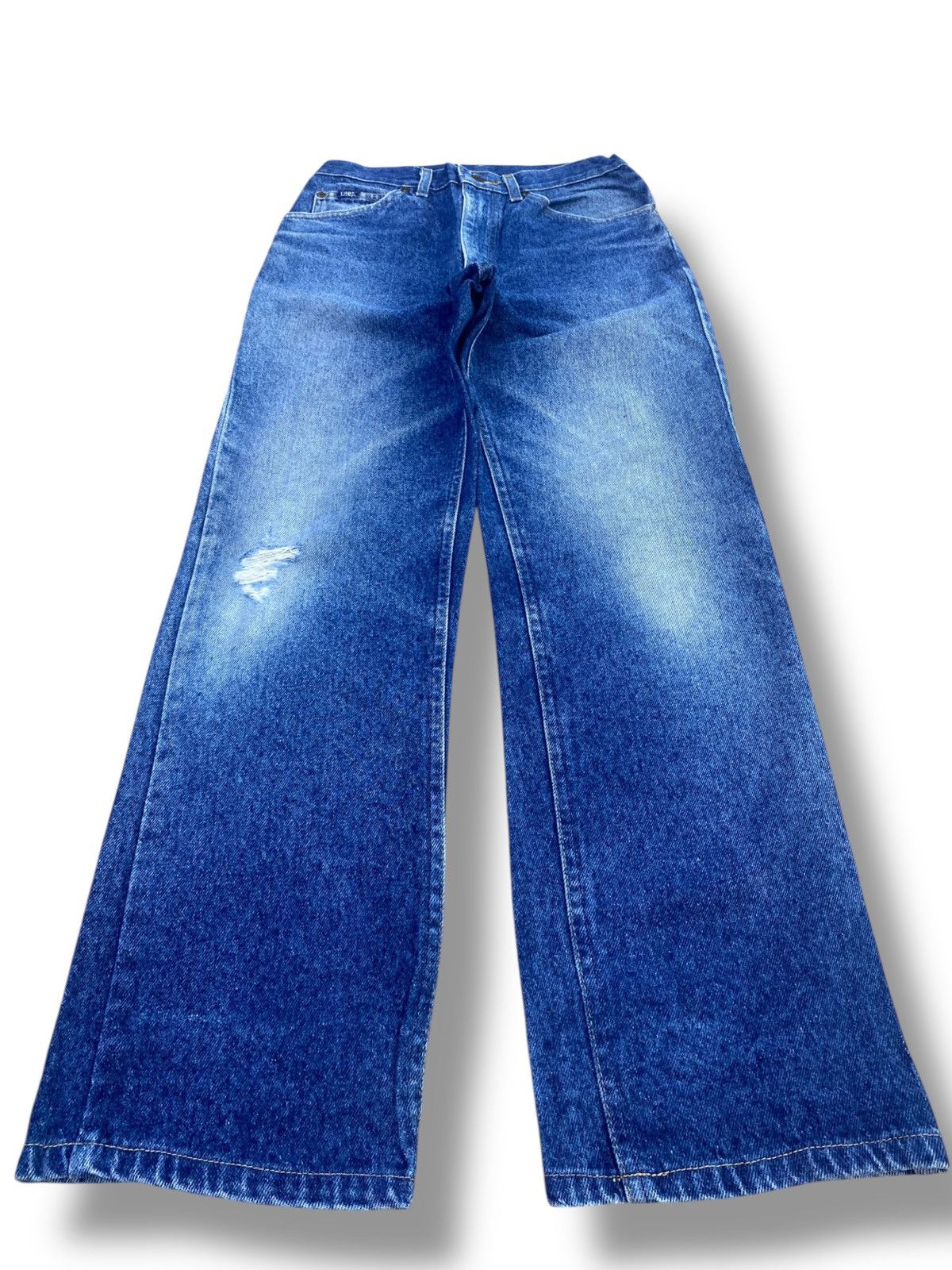 Lee Lee Brand Blue Faded Wash Style Baggy Jeans Size US 28 / EU 44 - 1 Thumbnail