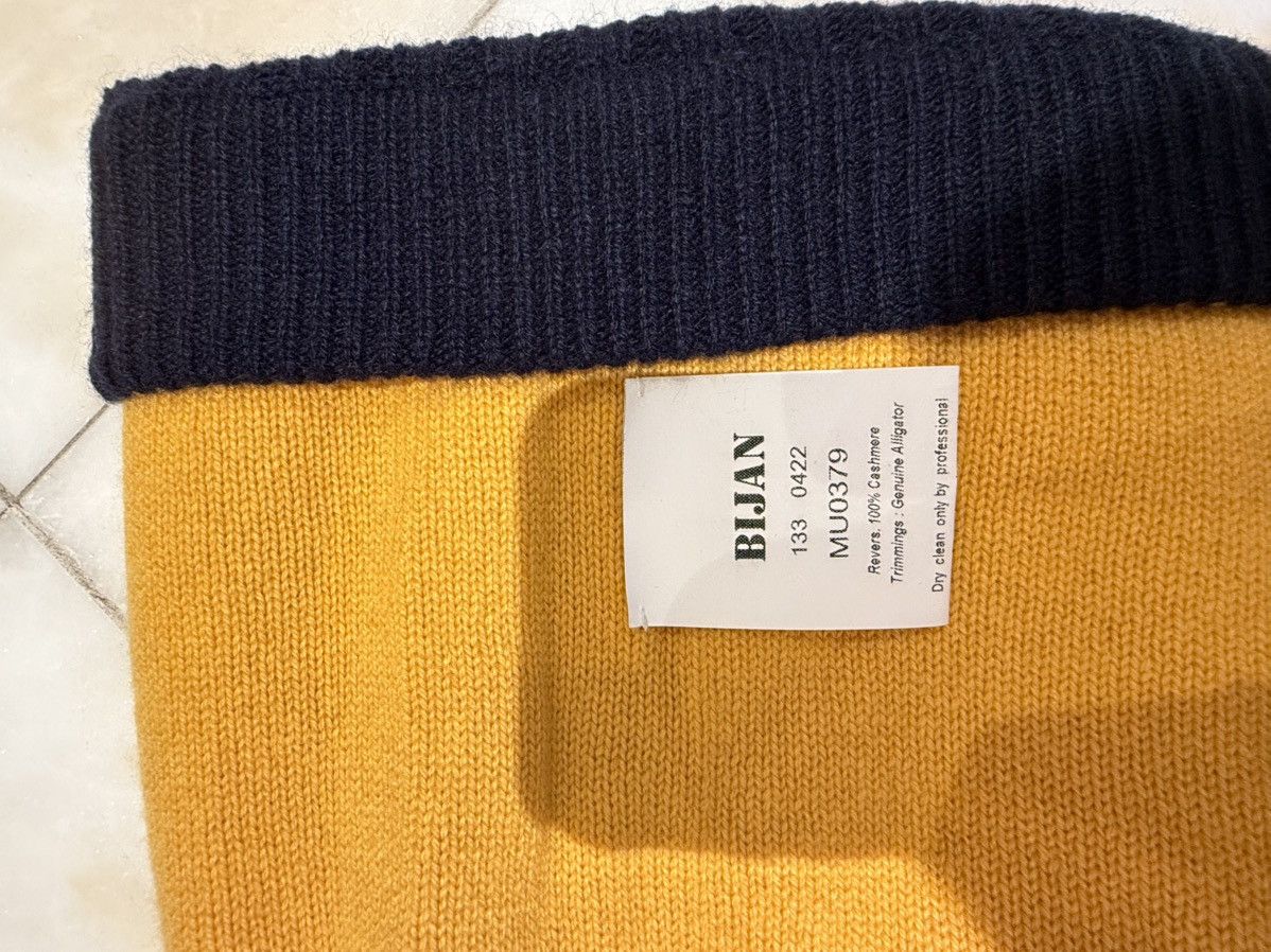 BIJAN Bijan cashmere reversible beanie Size ONE SIZE - 5 Thumbnail