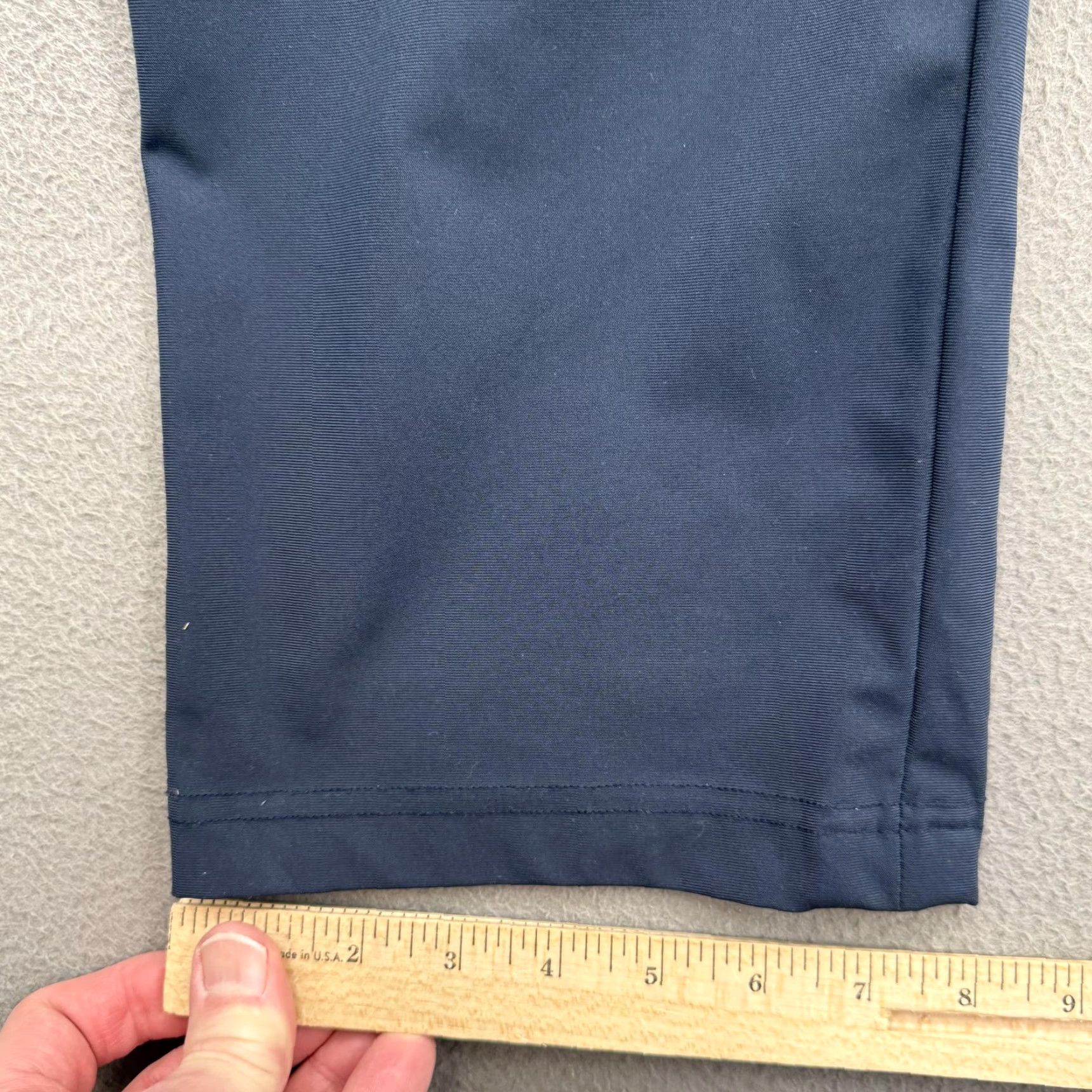 Lululemon Lululemon Pants Mens 36 Blue Chino Straight Leg Stretch 5 Pocket Casual Flat Front Zip Fly 37/29 Size US 36 / EU 52 - 6 Thumbnail
