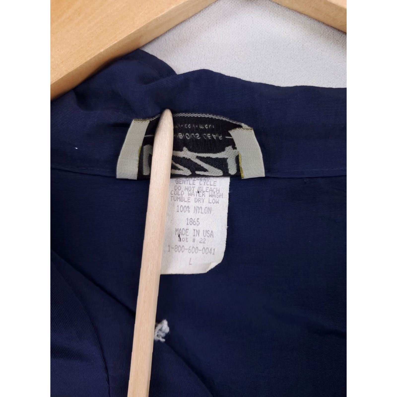 FUZZI VINTAGE Uzzi Amphibious Gear Full Zip Dive Jacket PADI Blue Patches Mens L Size US L / EU 52-54 / 3 - 5 Thumbnail