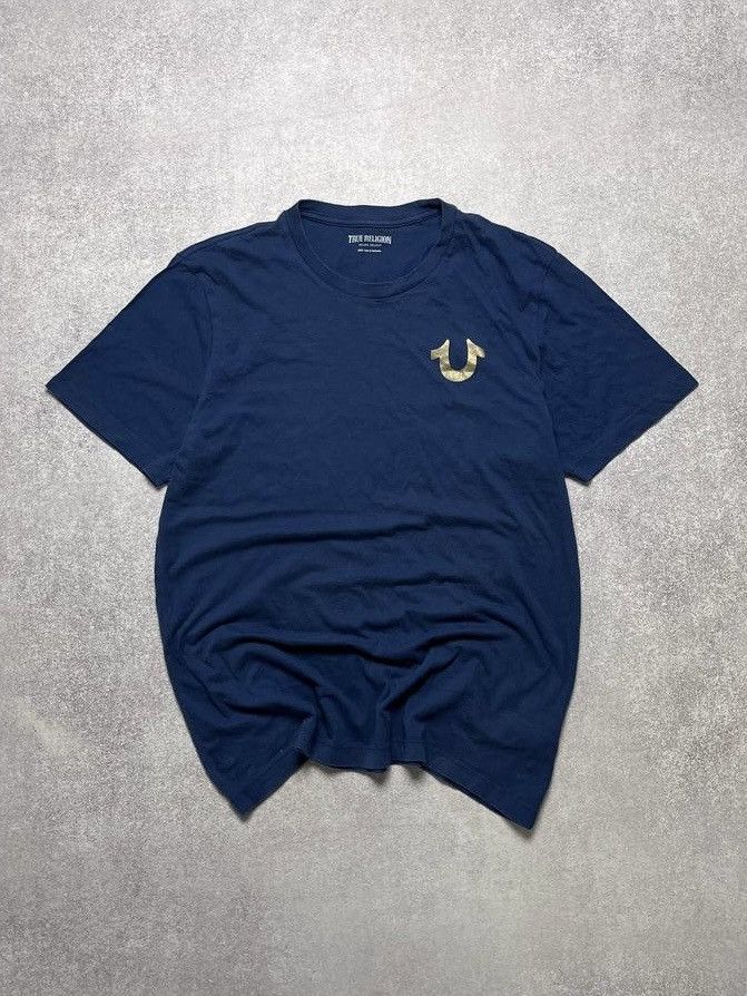 True Religion × Vintage Vintage True Religion Budda Big Logo Boxy T-shirt L Size US L / EU 52-54 / 3 - 3 Thumbnail