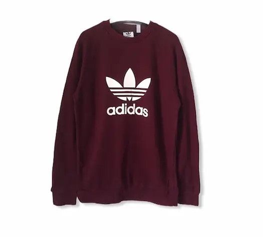 image of Adidas Big Logo Sweatshirt, Men's (Size Small)