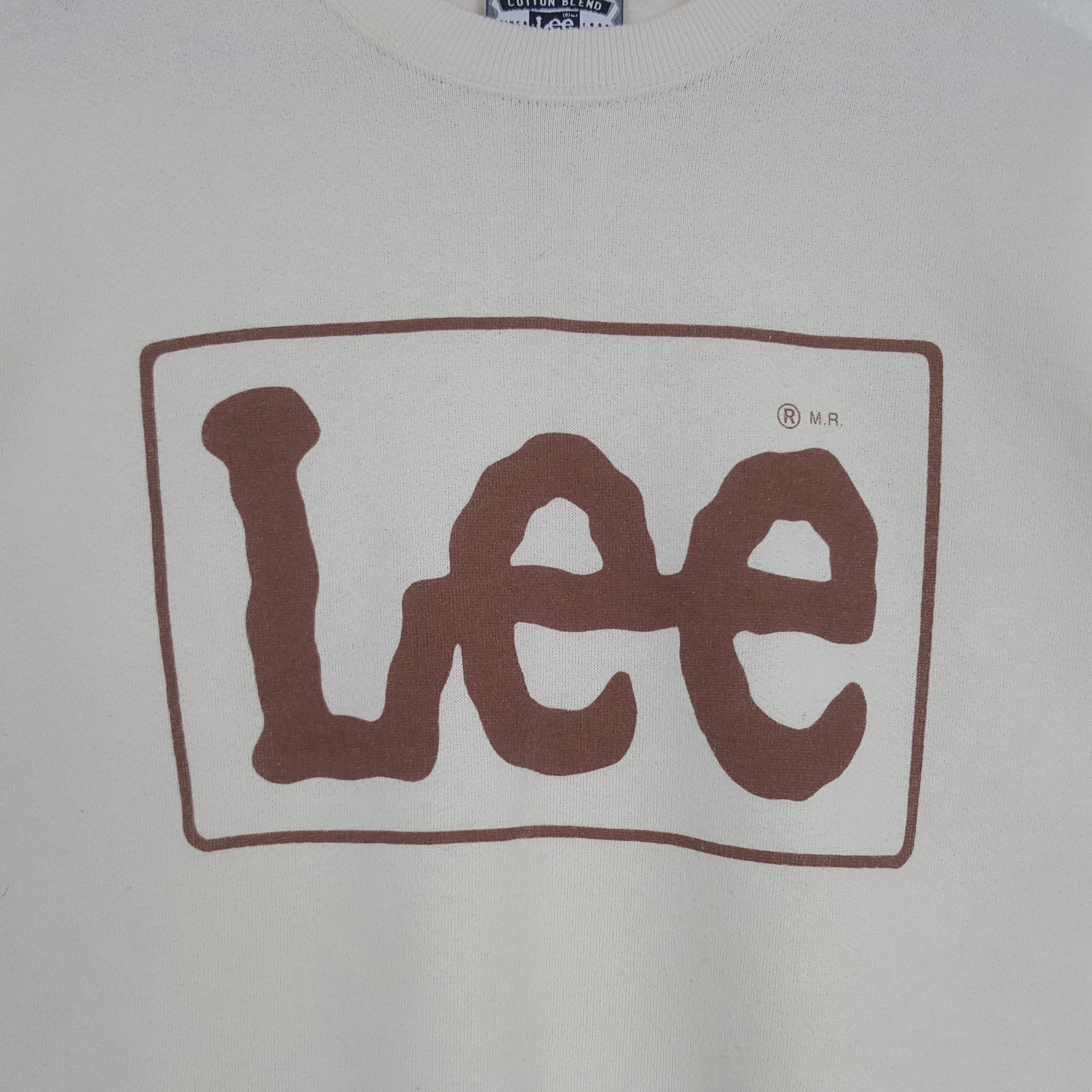 Lee × Vintage Vintage Lee American Style Big Logo Sweatshirt Size US S / EU 44-46 / 1 - 2 Thumbnail