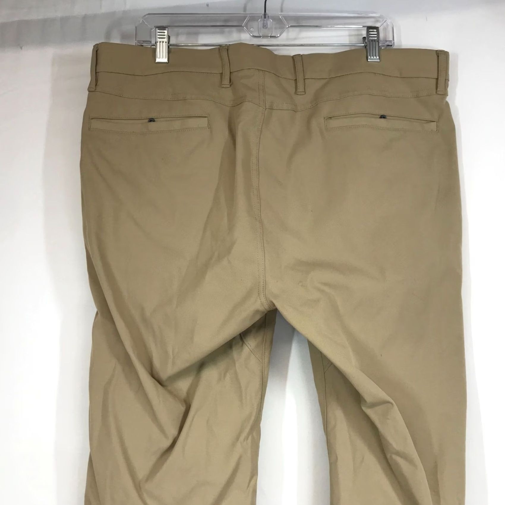 Lands' End LANDS' END Beige Slim Fit Polyester Pants Men's 38 Size US 38 / EU 54 - 5 Thumbnail
