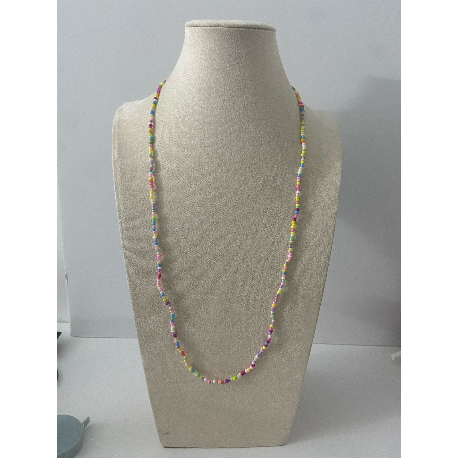 Handmade Long beaded necklace Size ONE SIZE - 1 Thumbnail