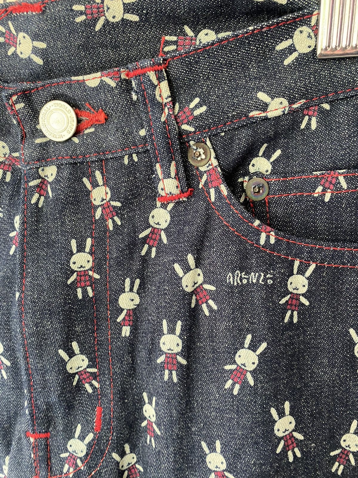 Hysteric Glamour 2000s Arandia alonzo rabbit jeans Size US 30 / EU 46 - 7 Thumbnail